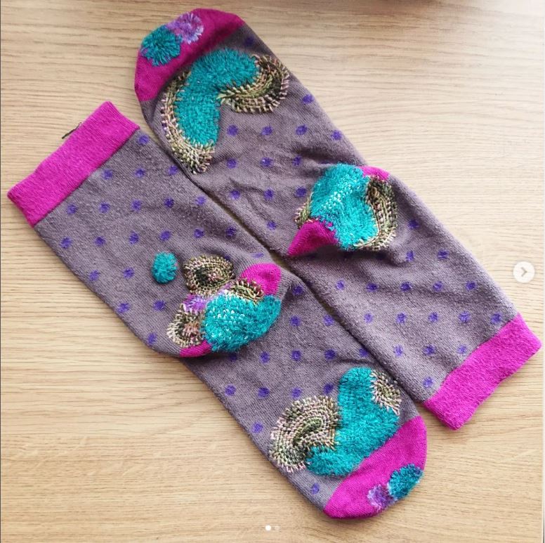 Rock Your Socks: We talk about mending and upcycling your favourite pairs with Flo Greaves