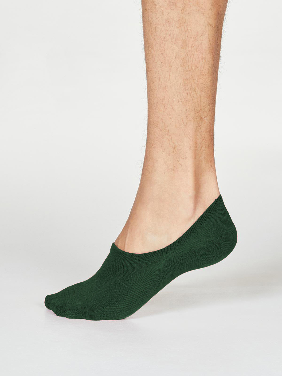 No Show Socks - Forest Green