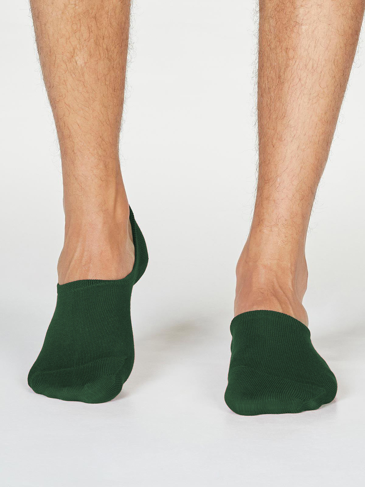 No Show Socks - Forest Green