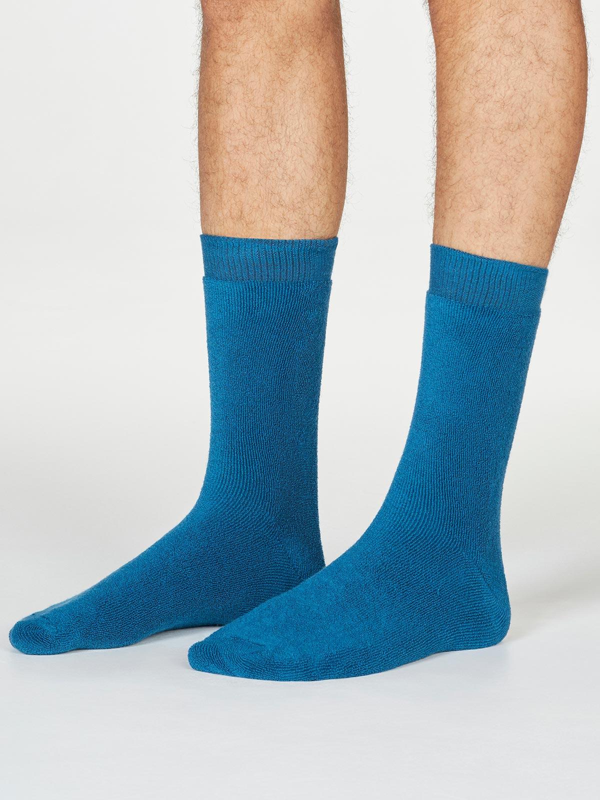 Walker Socks - Ink Blue - Thought Clothing UK