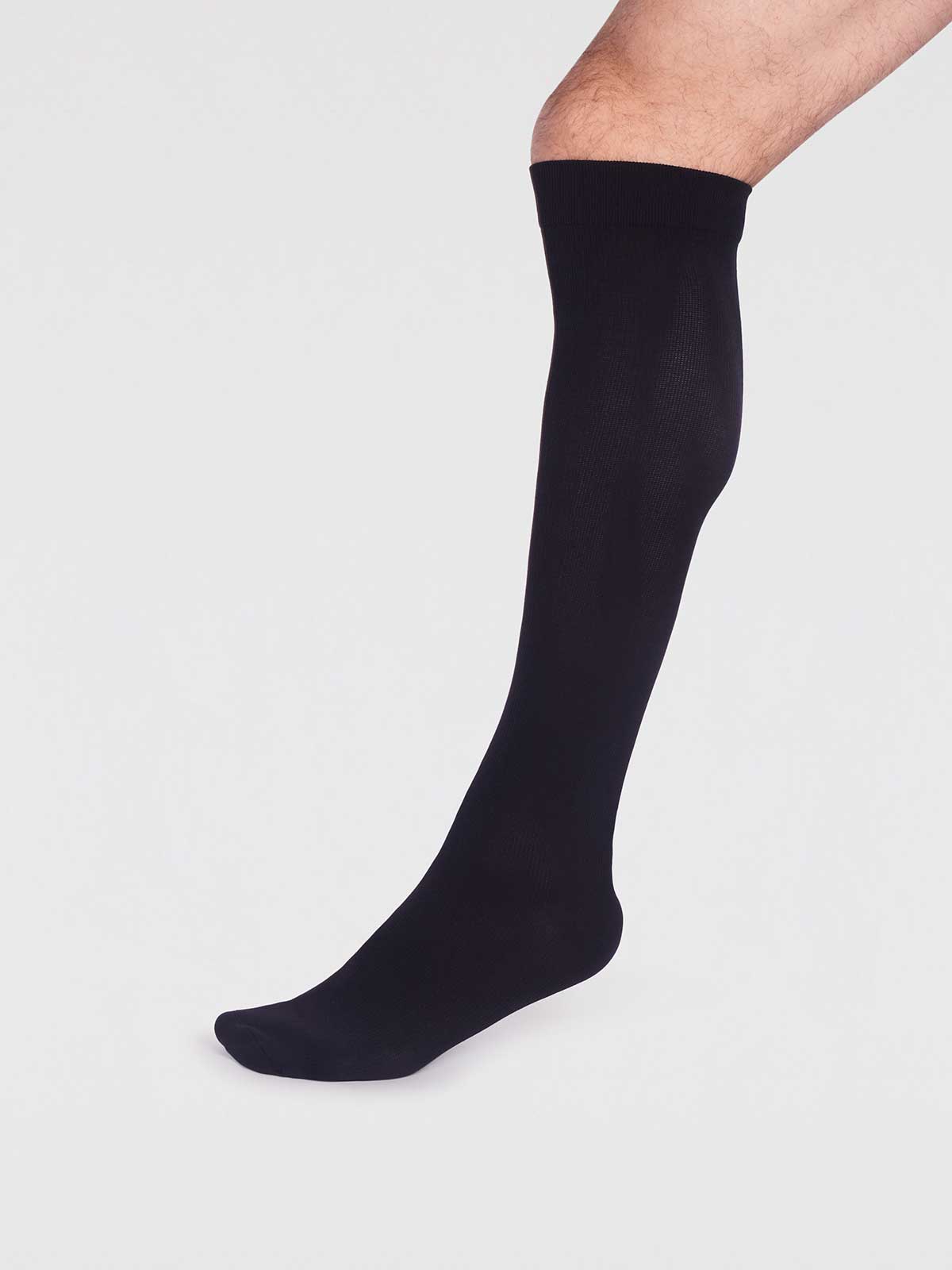 Essential Recycled Nylon Compression Flight Socks - Black