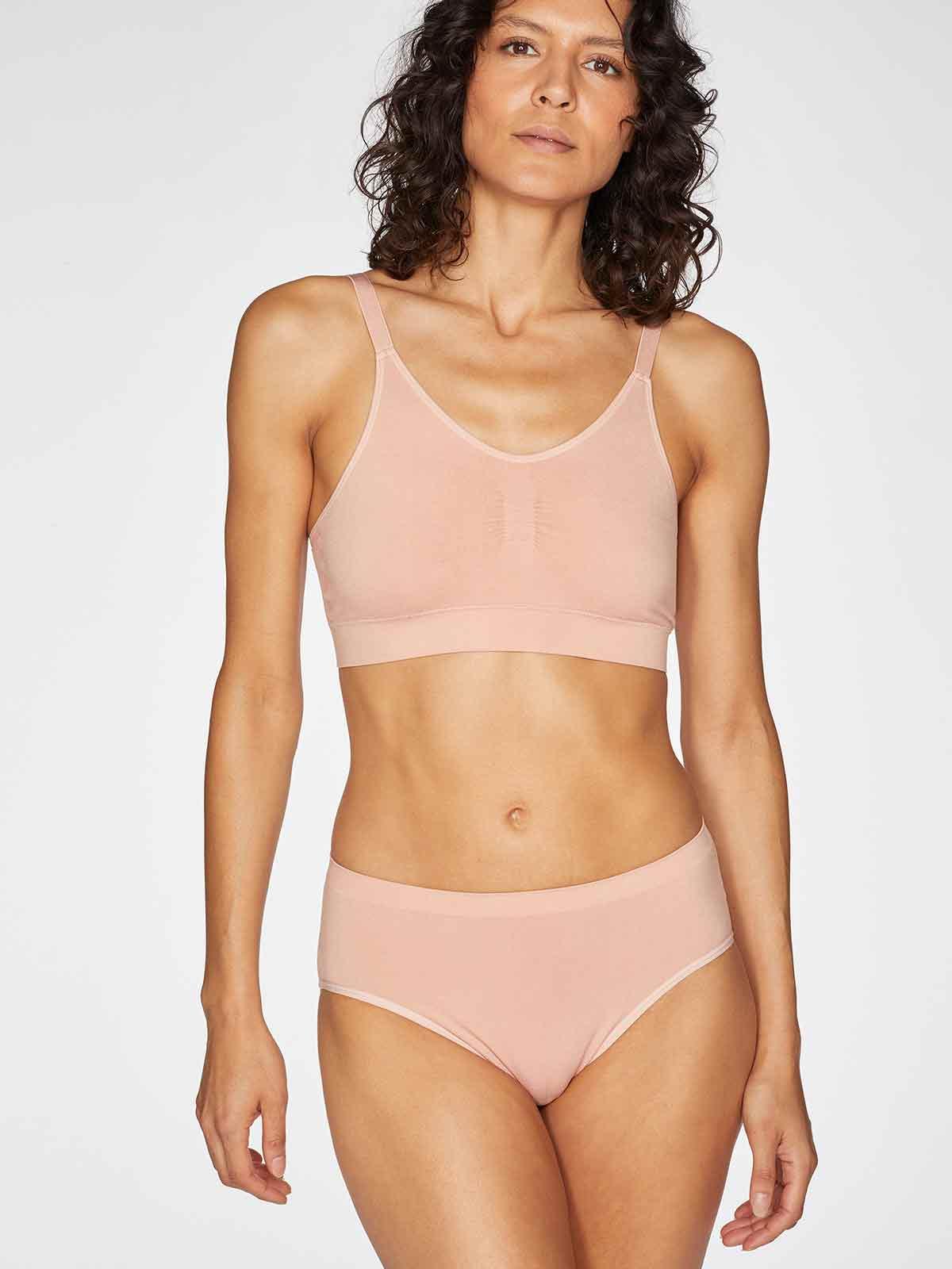 Recycled Nylon Seamless Bikini Briefs - Thought Clothing UK