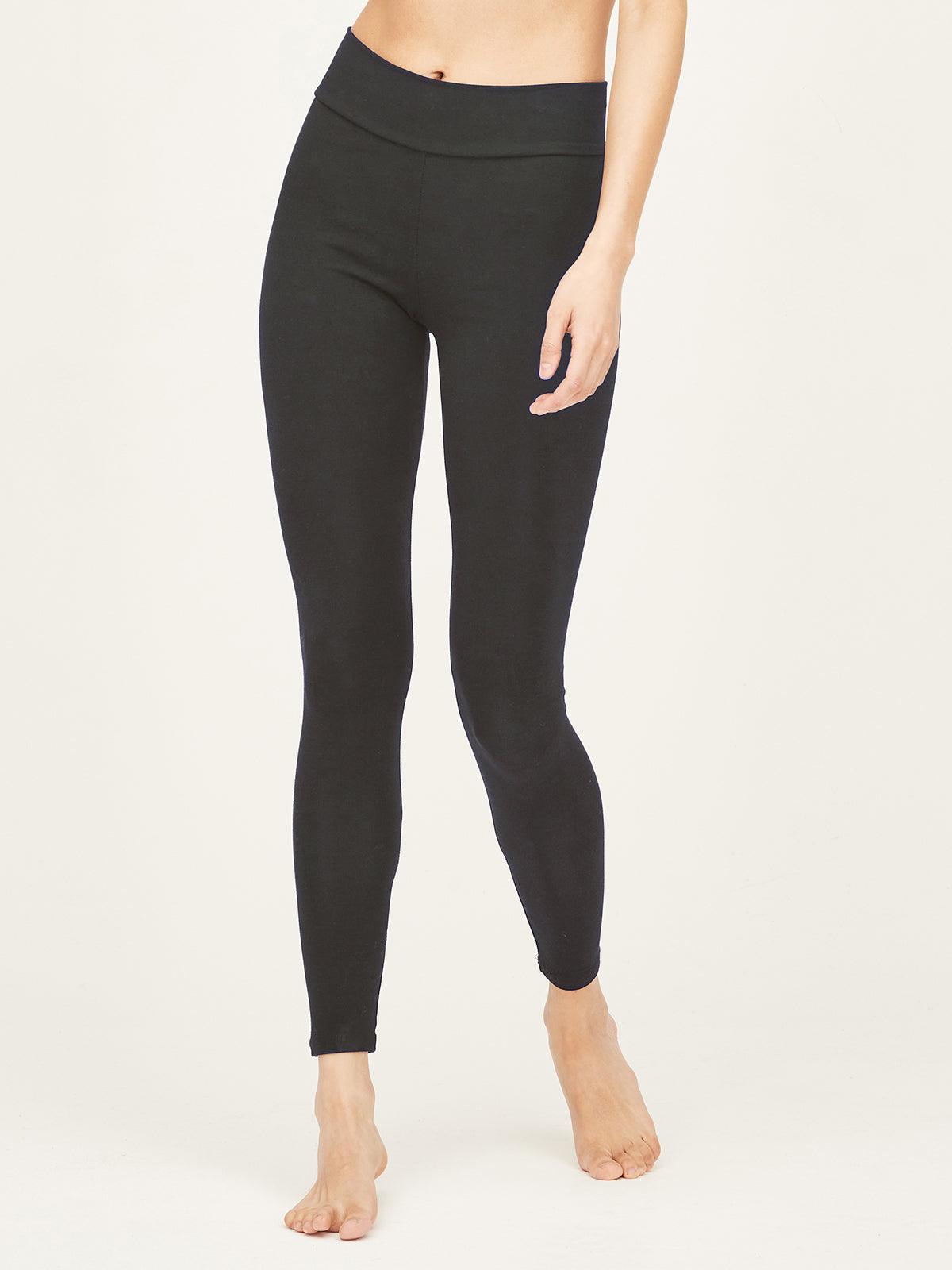 Essential Bamboo Organic Cotton Thick Leggings - Thought Clothing UK