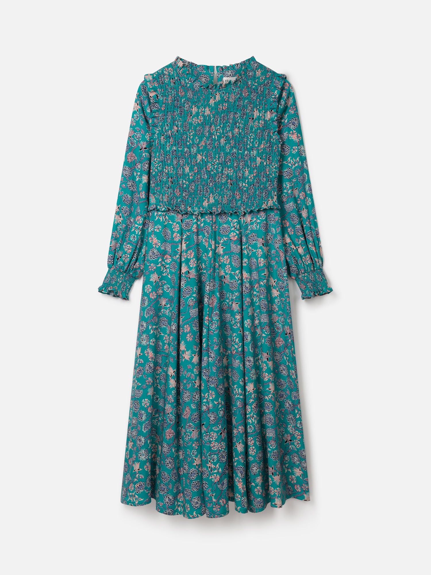 Chandri Tencel™ Crepe Midi Dress - Midori Green