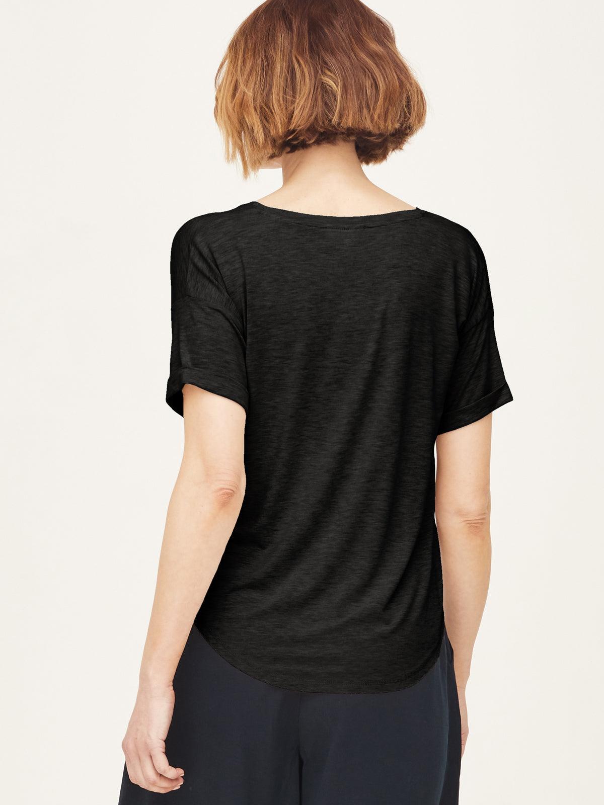 Eliza SeaCell™ Blend V Neck T-Shirt - Thought Clothing UK