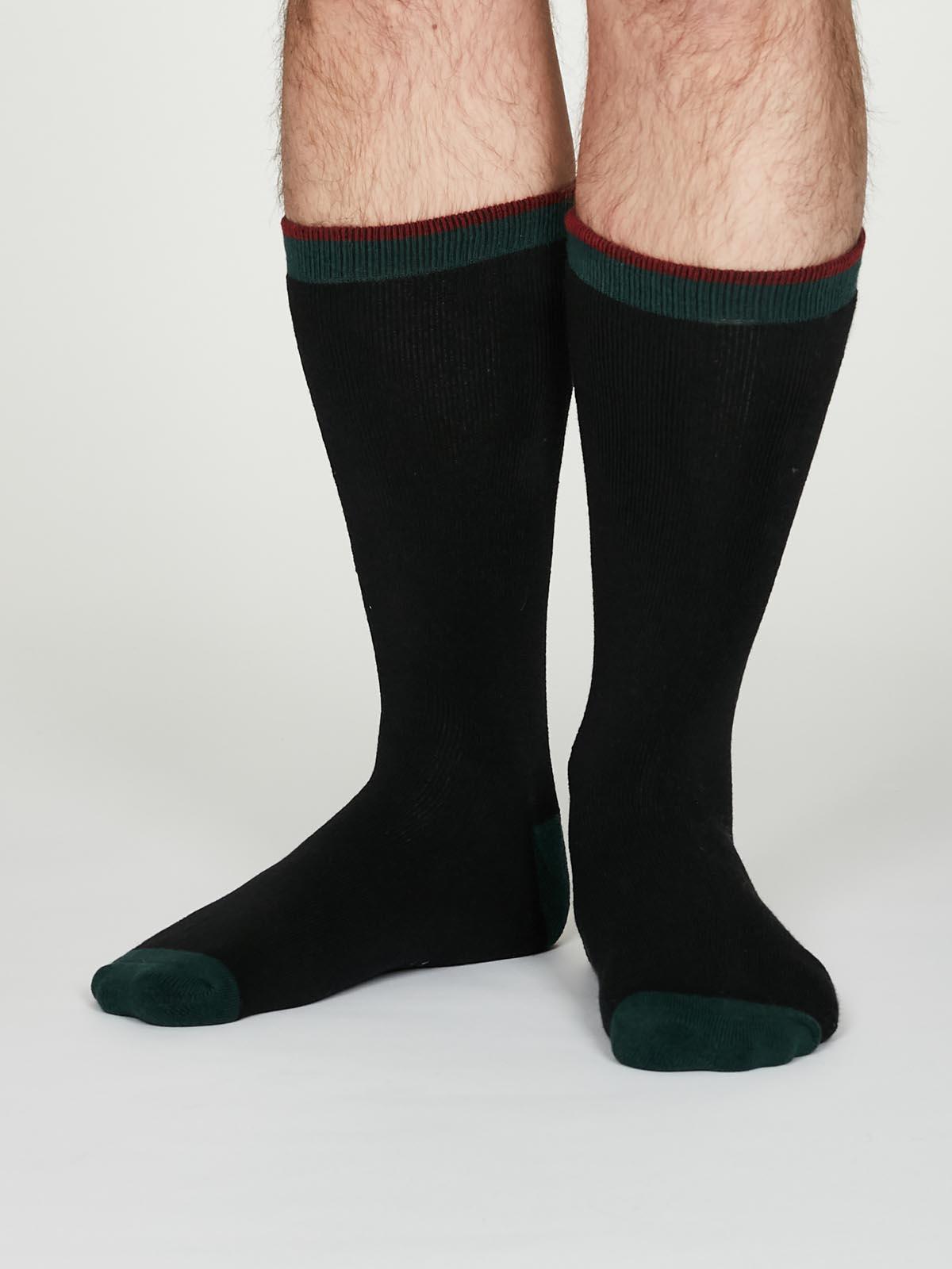 Walker Socks - Black - Thought Clothing UK