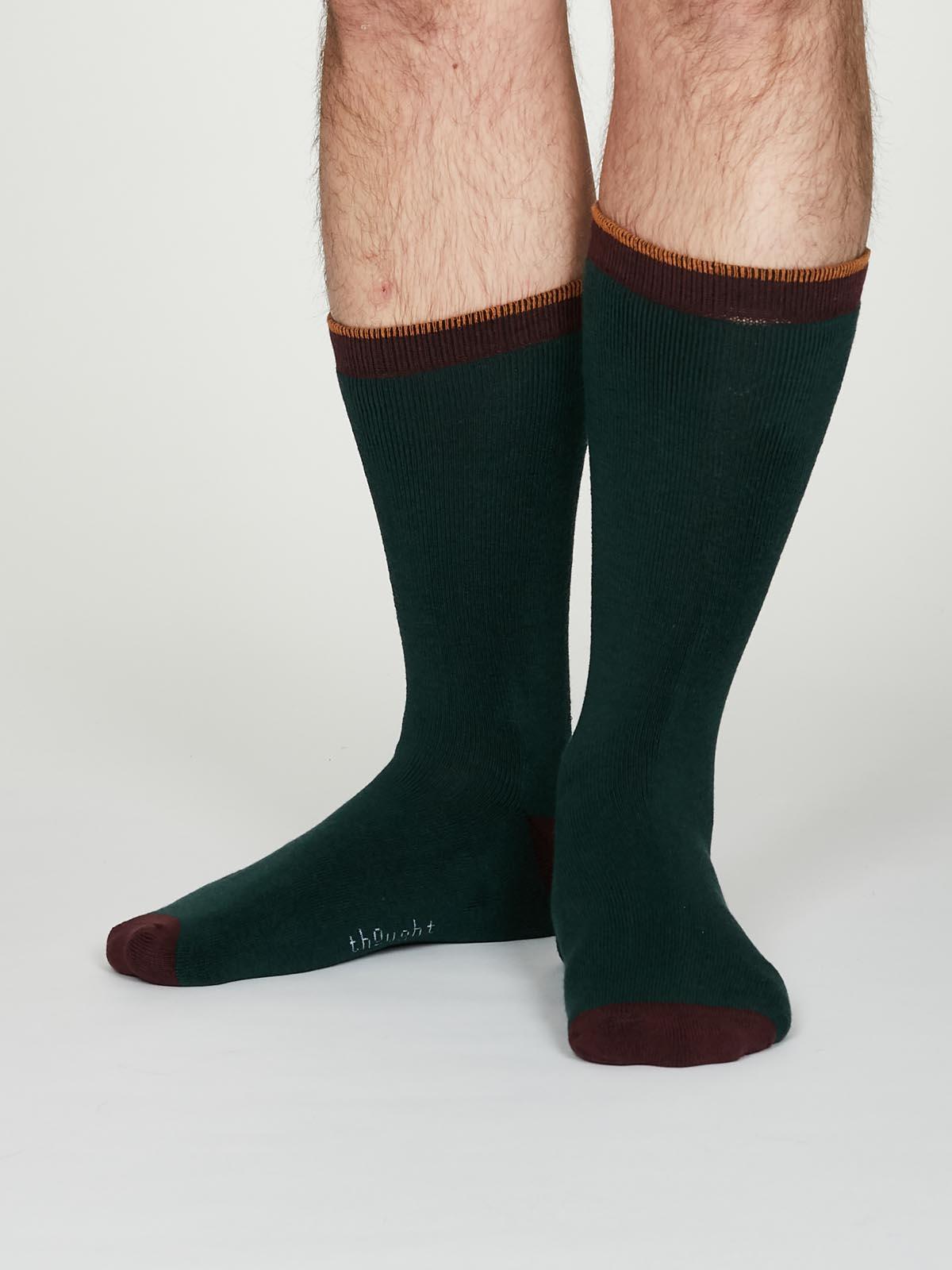 Walker Socks - Forest Green - Thought Clothing UK