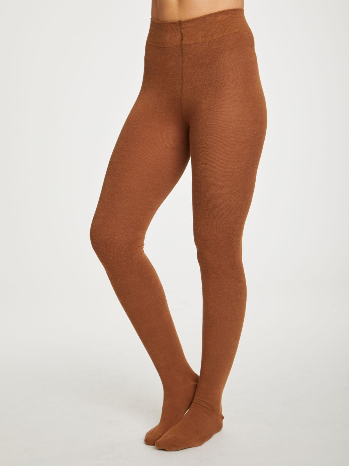 Bamboo Essential Plain Tights - Thought Clothing UK