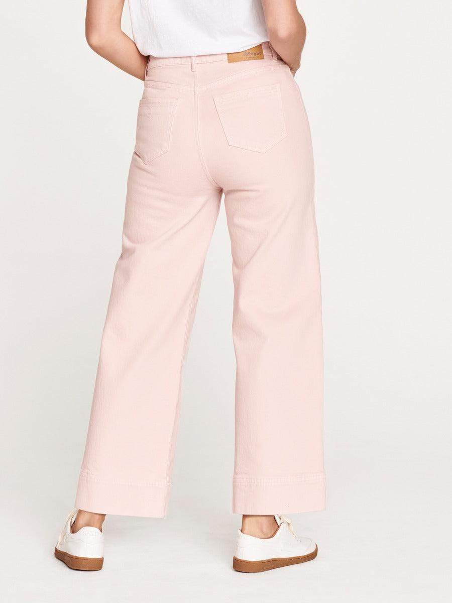 Essential GOTS Organic Cotton Denim High Rise Culottes - Thought Clothing UK