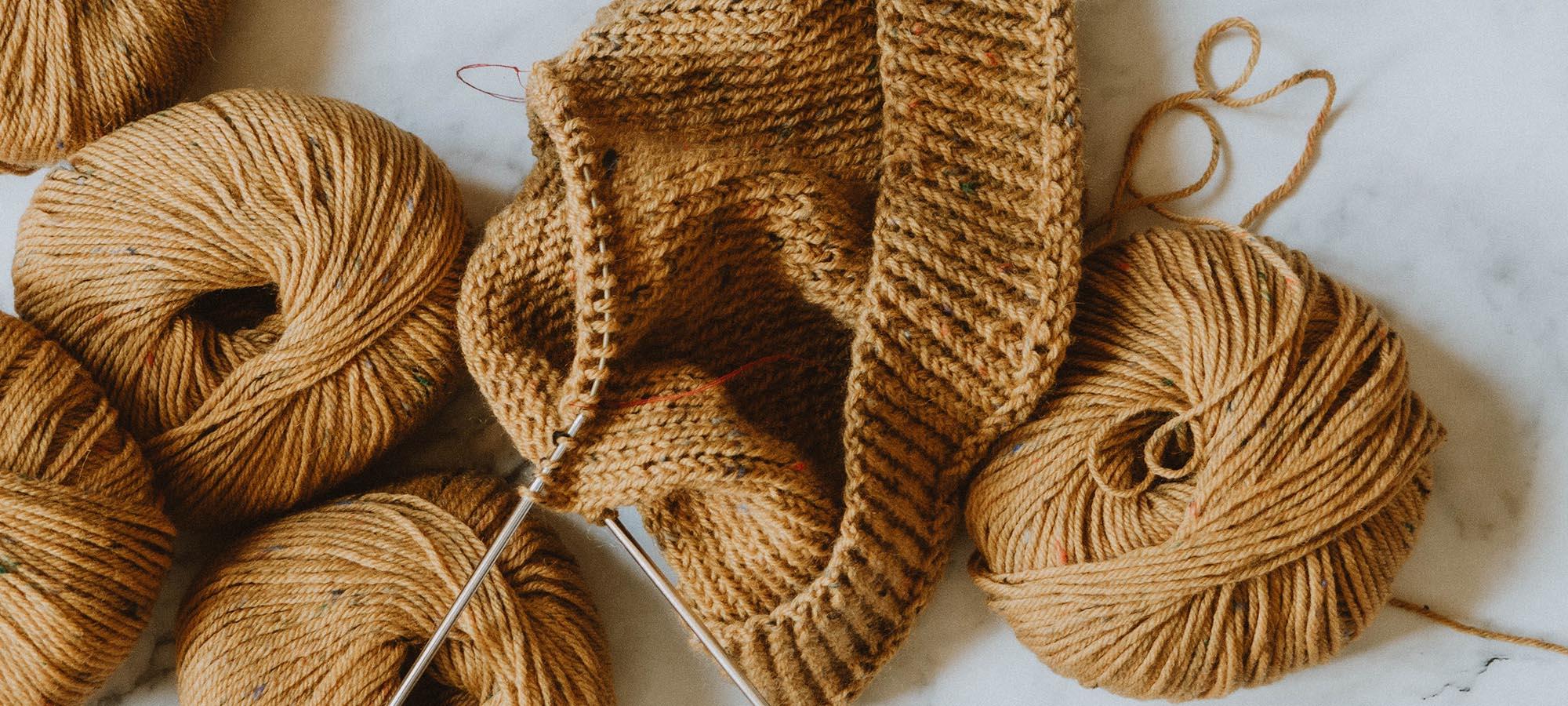 knitting header