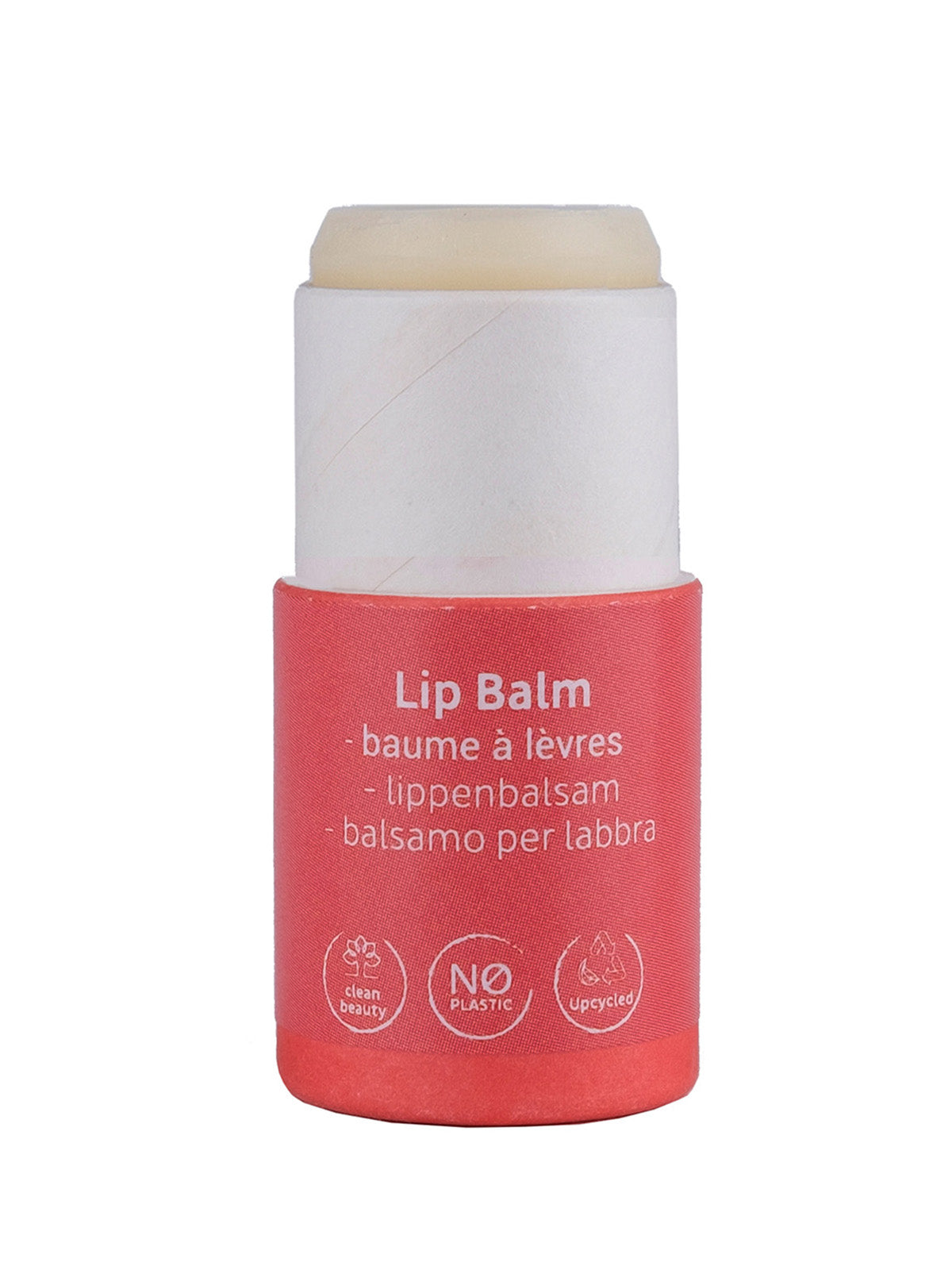 Beauty Made Easy Berry Paper Tube Lip Balm - PINK