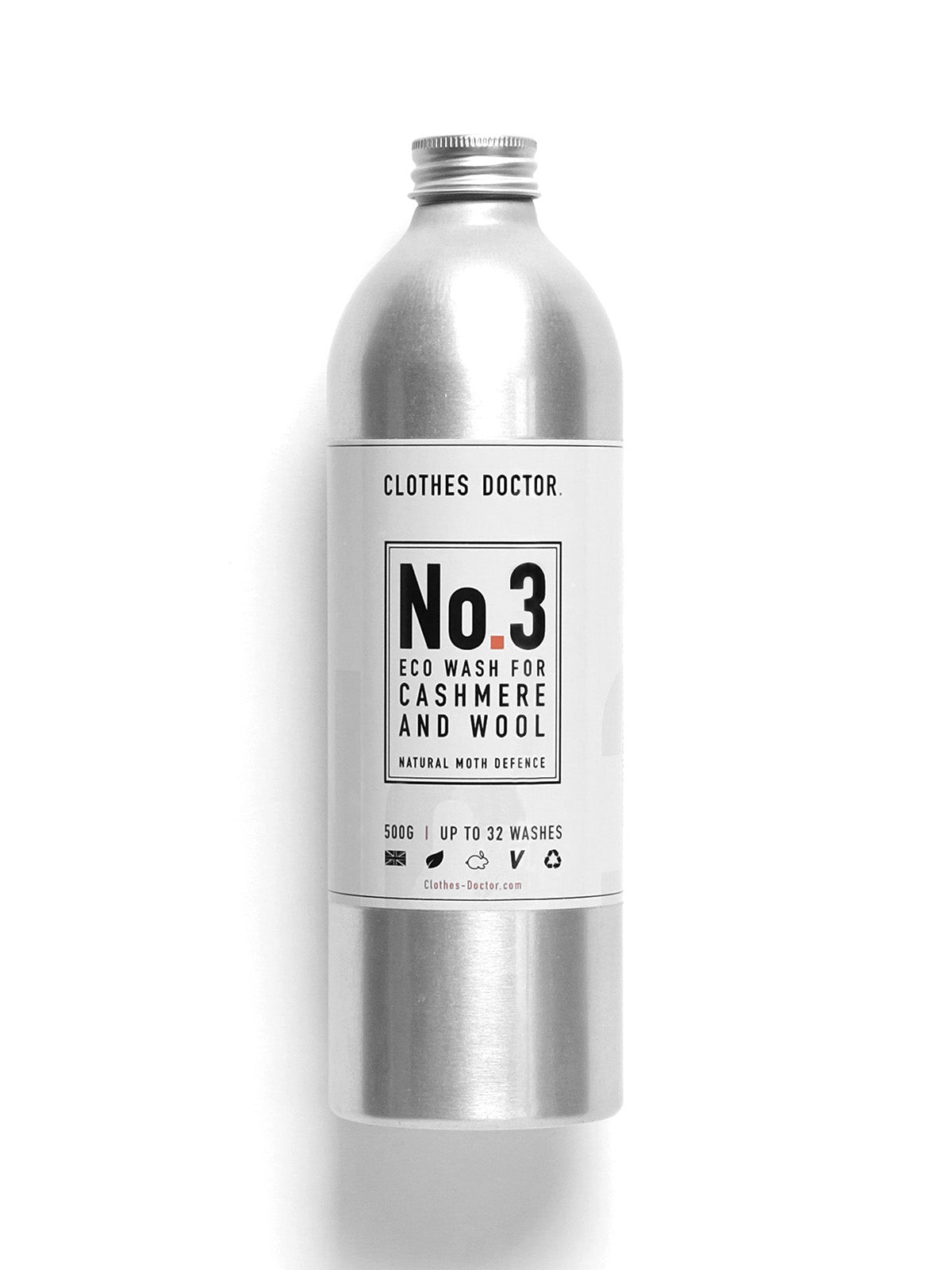 Clothes Doctor No3 Cashmere & Wool Eco Wash - SILVER