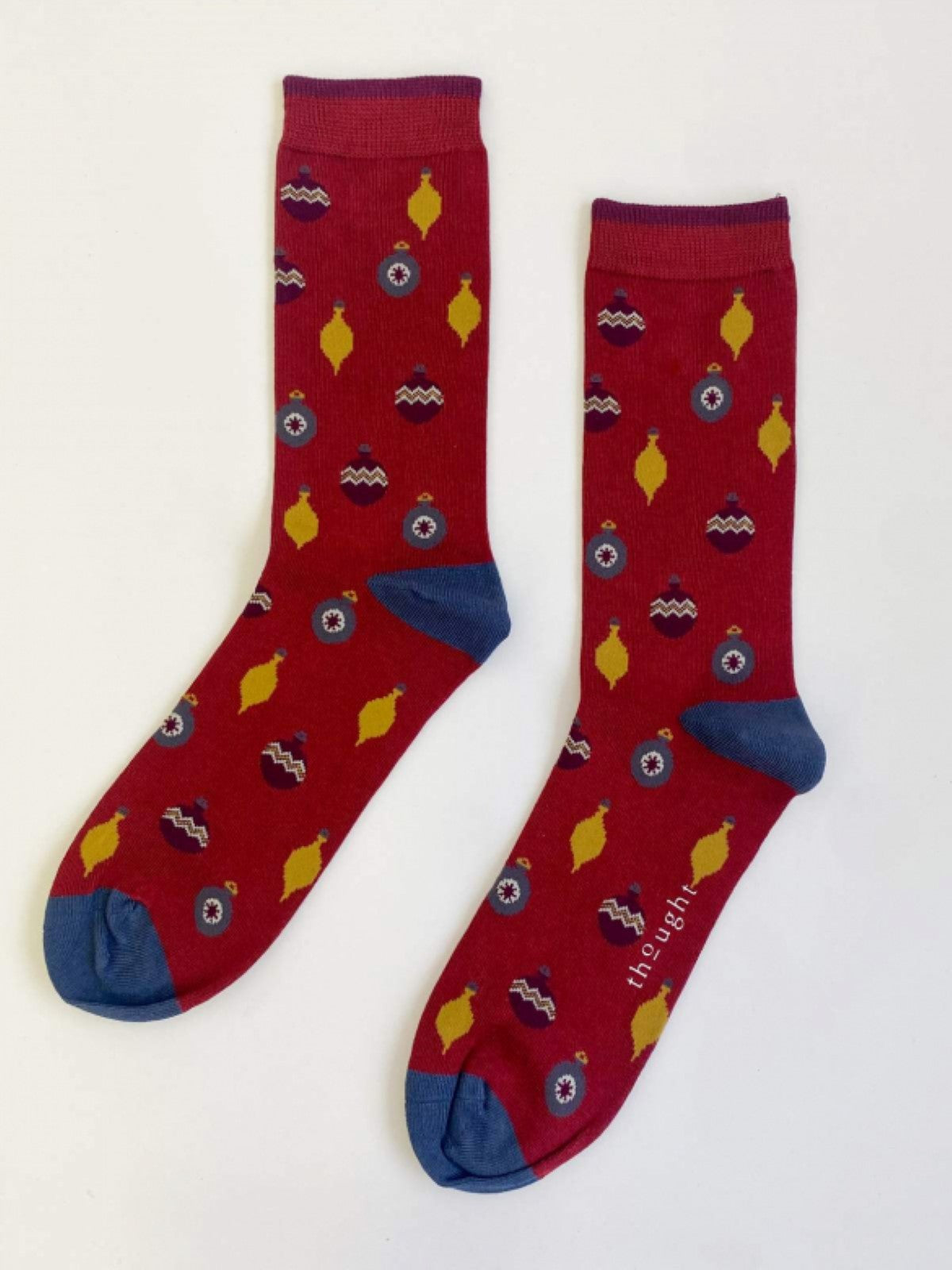 Bauble Spot Socks - Pillarbox Red