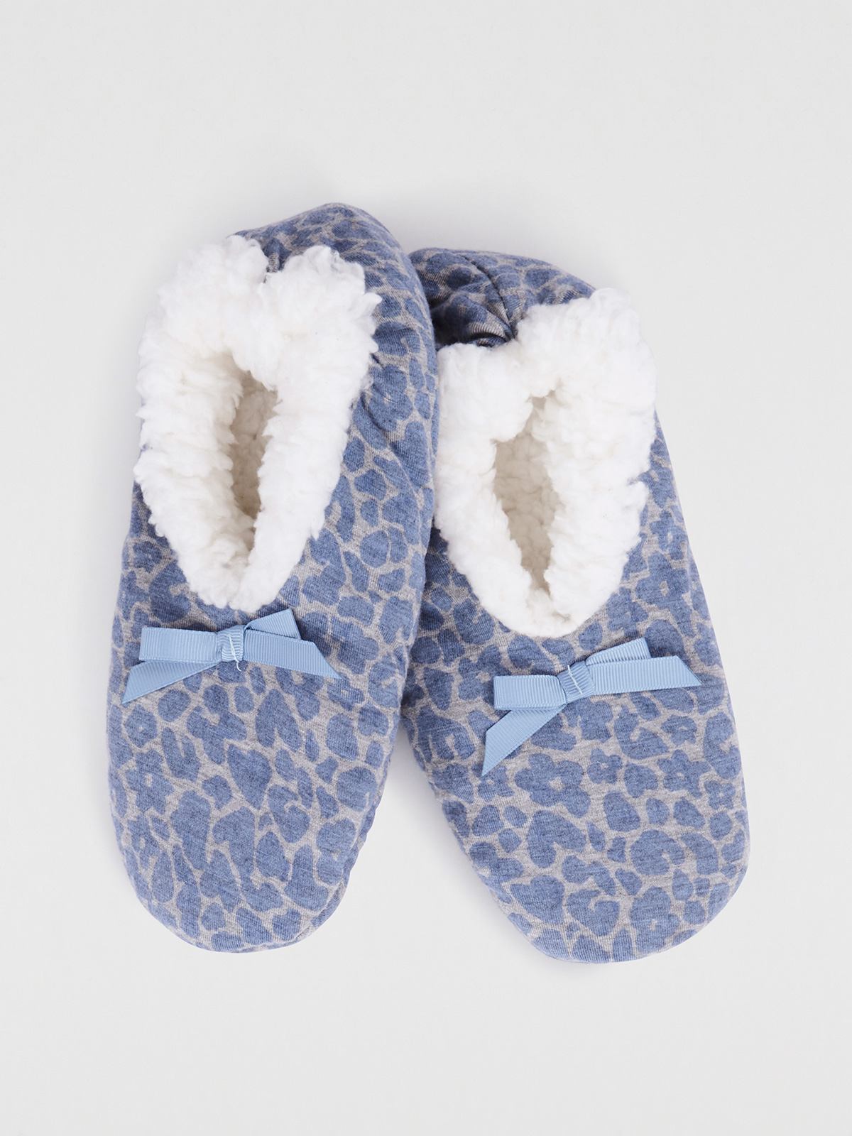 Esmeray Bamboo Slippers - Periwinkle Blue