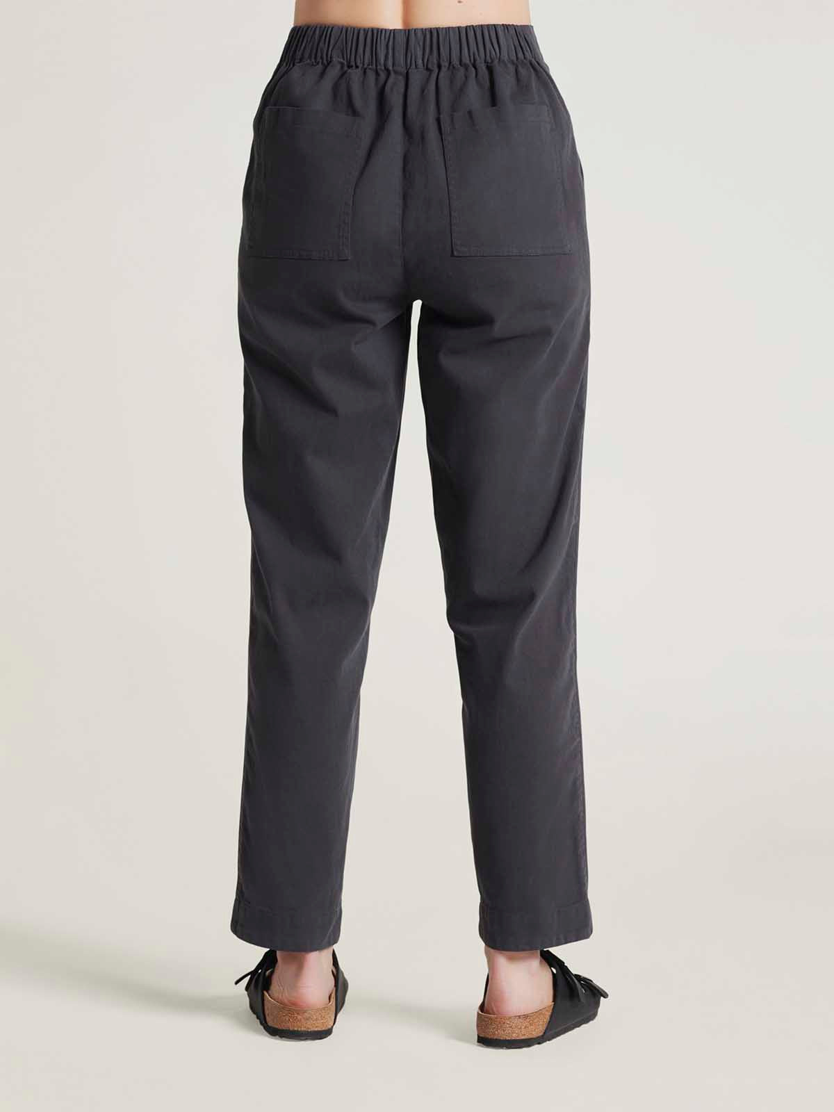 Lilivere Organic Cotton Carpenter Trousers - Slate Grey