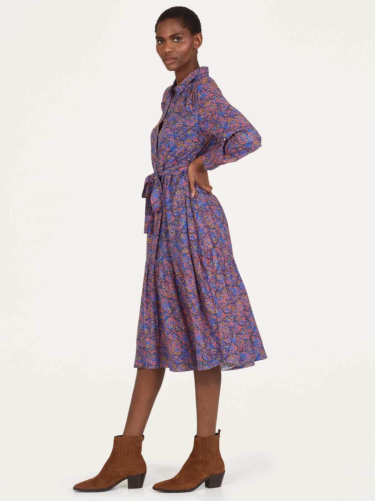 Periwinkle deals wrap dress