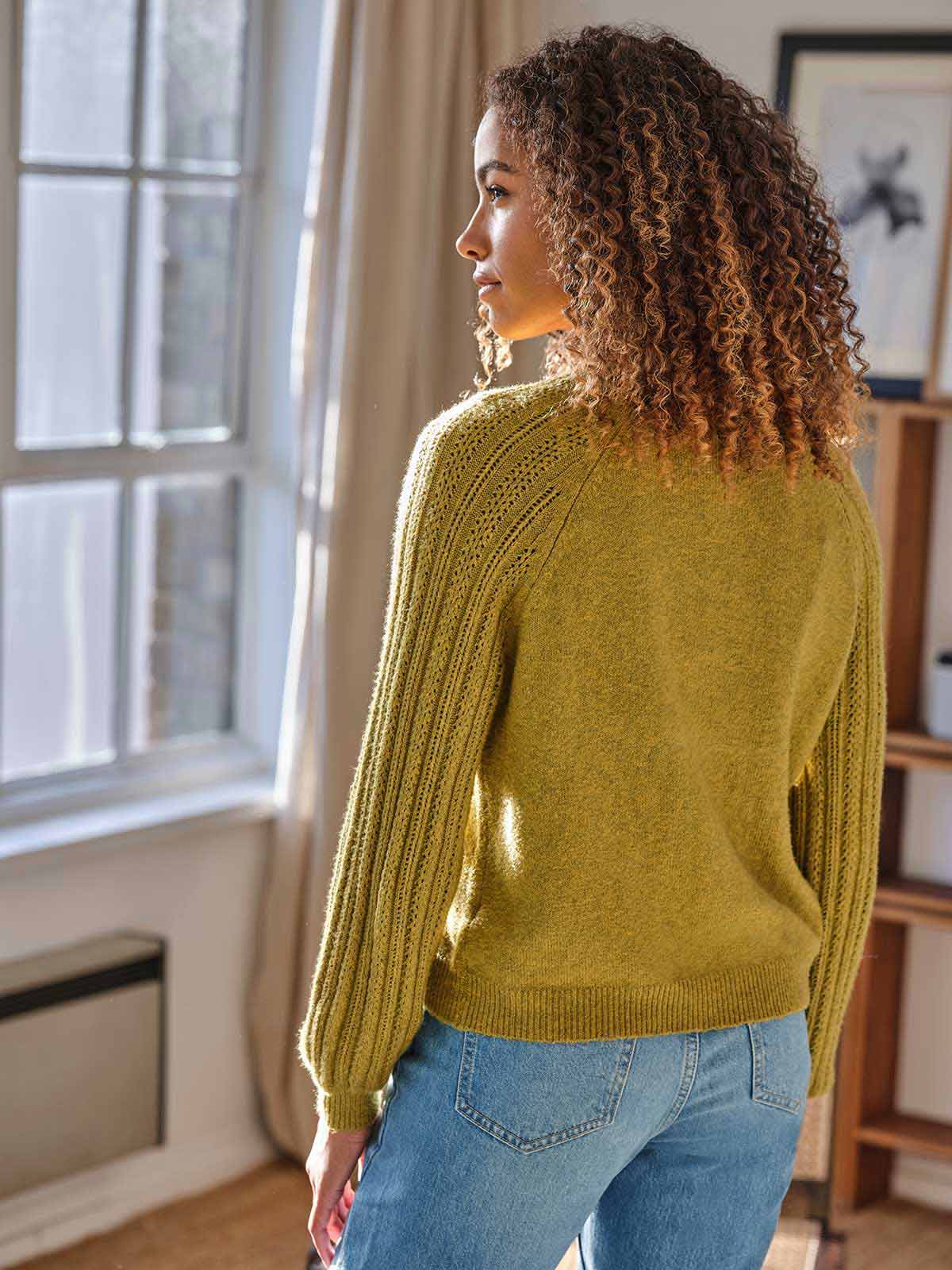 Fluffy wool on sale cardigan