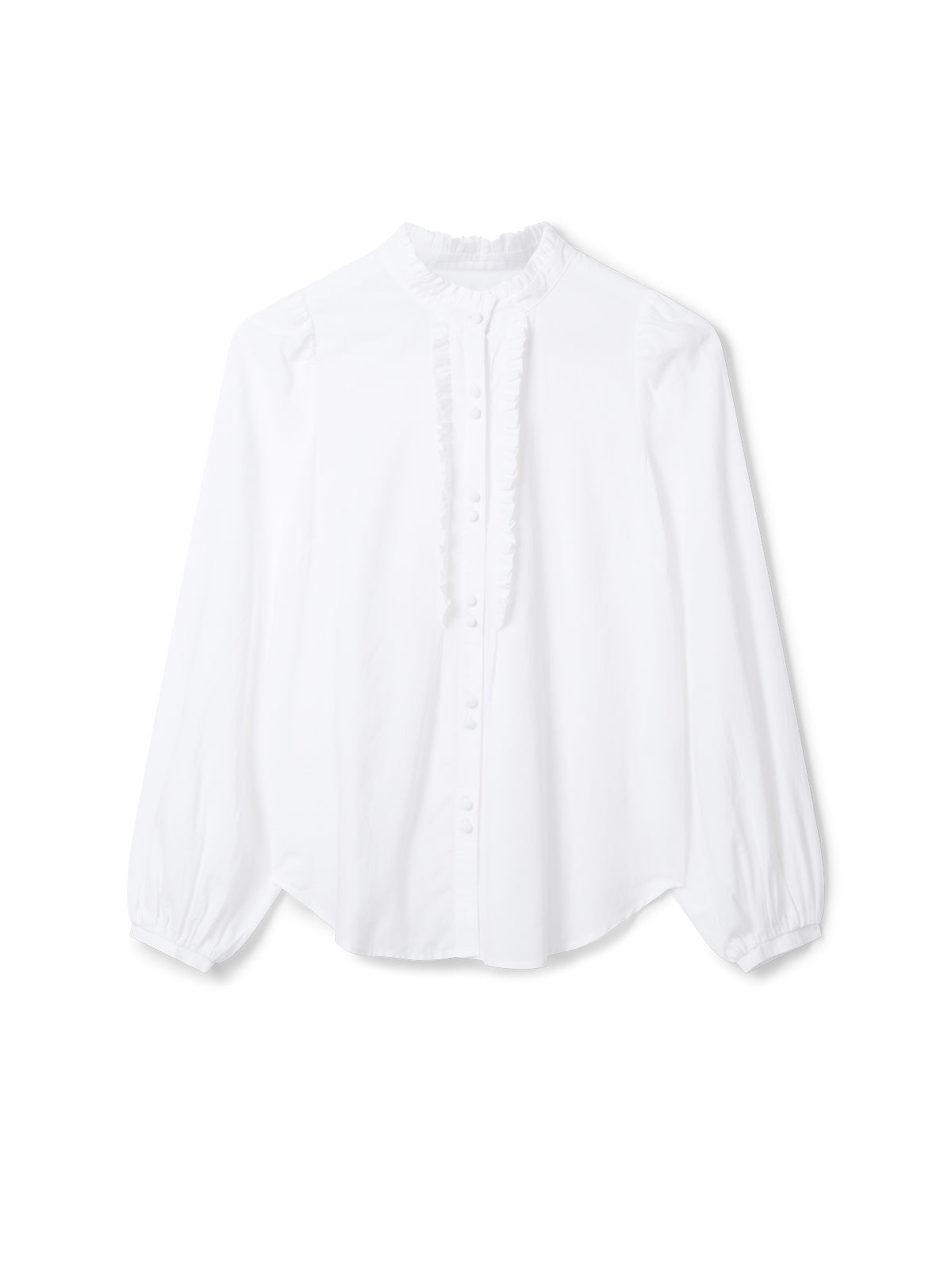 Bijou Organic Cotton Modal Shirt - White