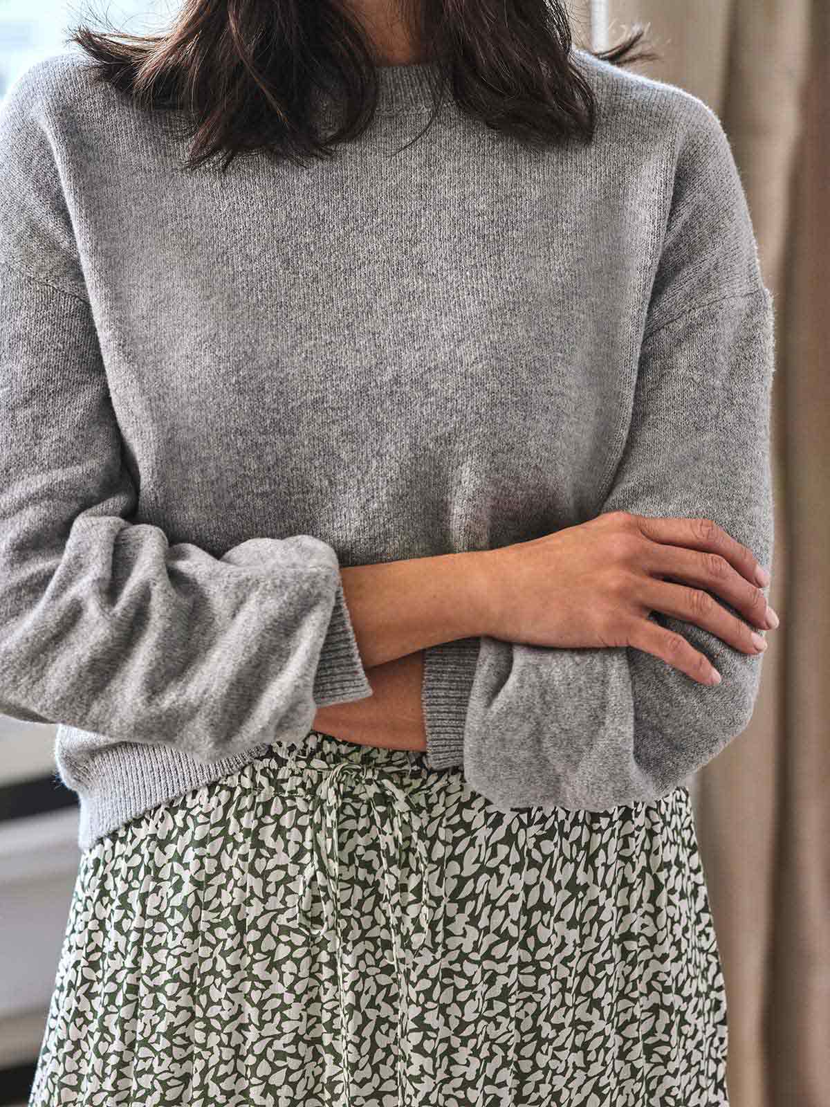 Balloon shop sleeve jumper