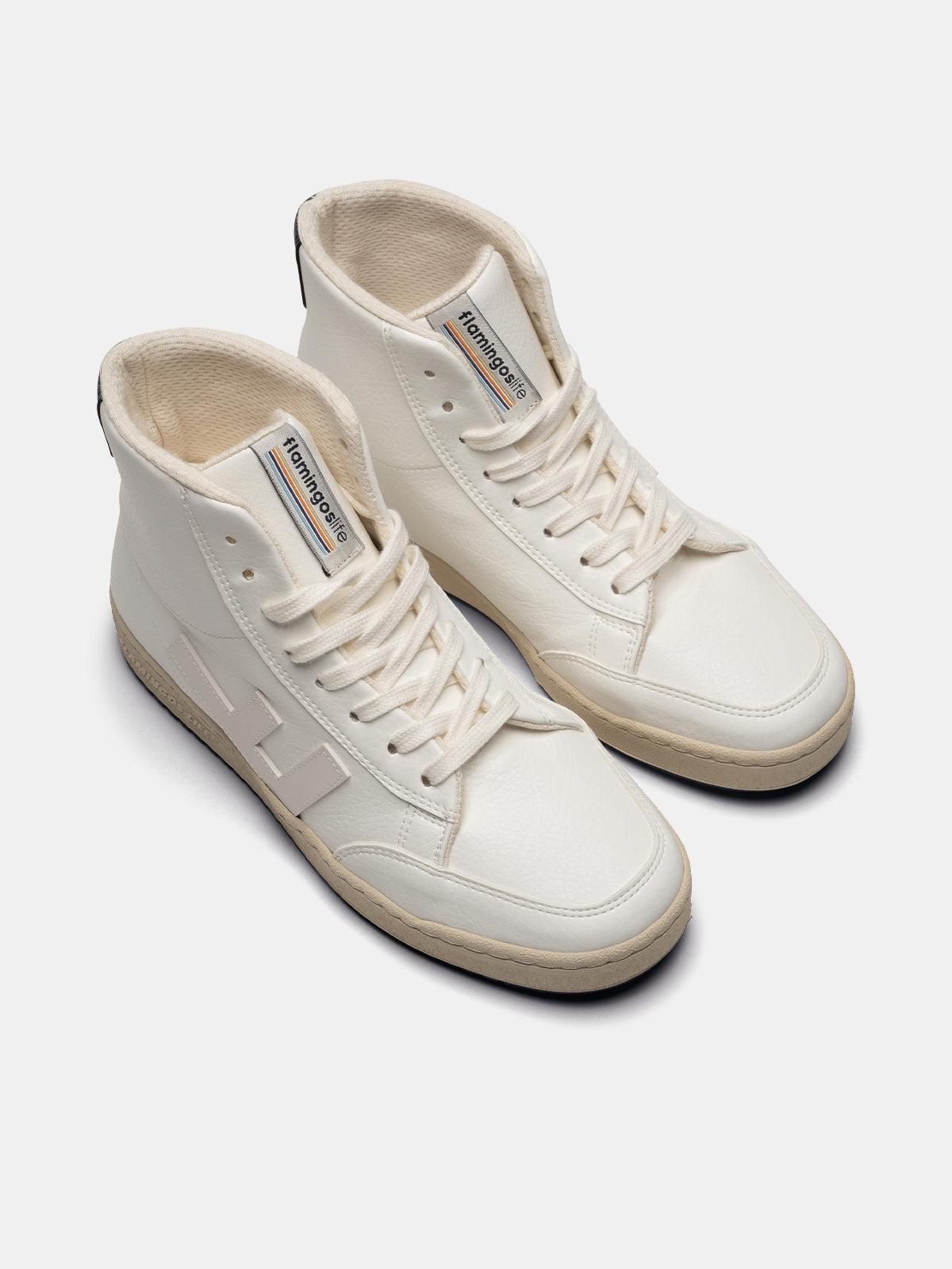 80s white high store tops
