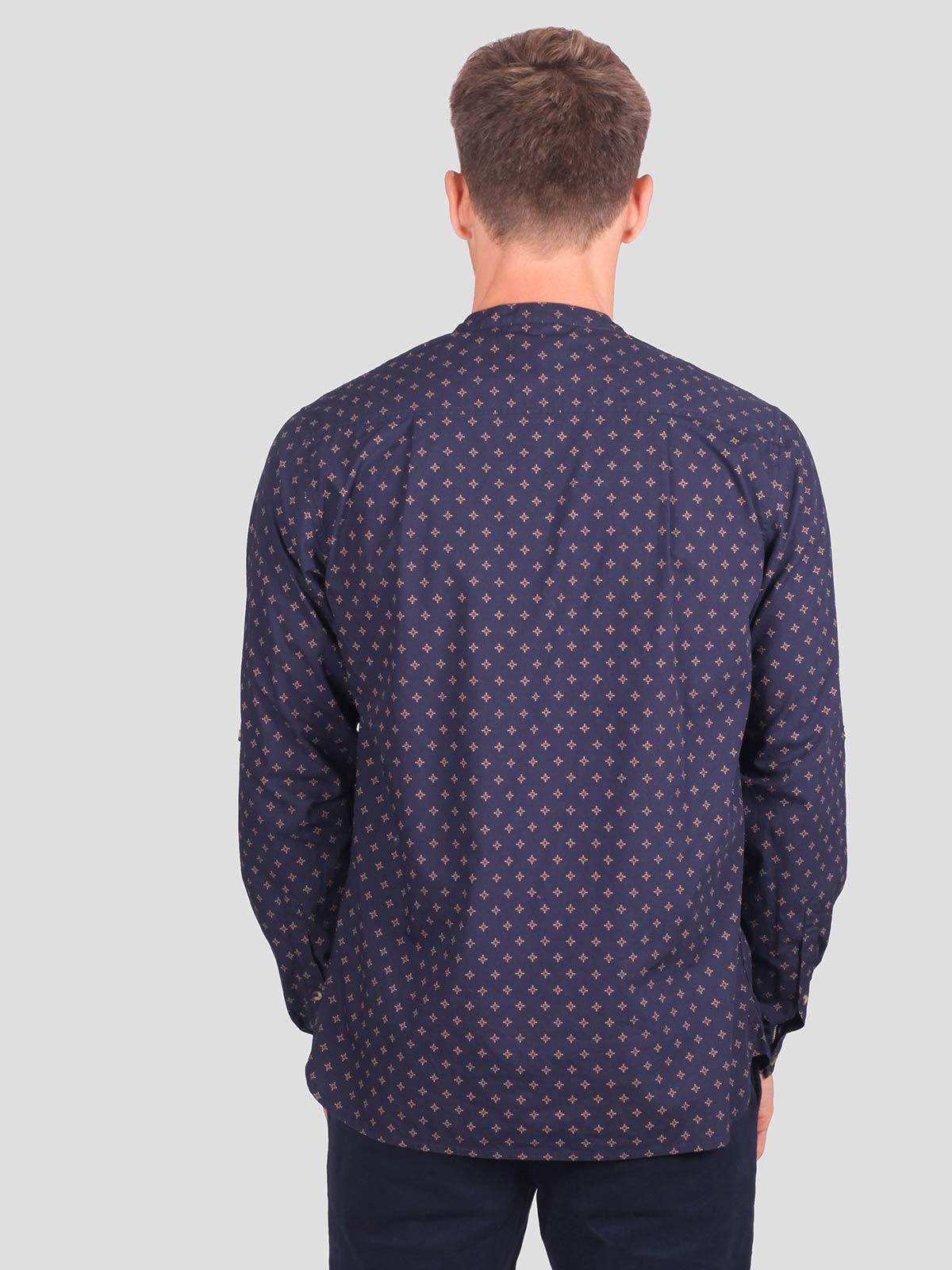Chaucer Fairtrade Organic Cotton Long Sleeve Printed Shirt - Thought Clothing UK