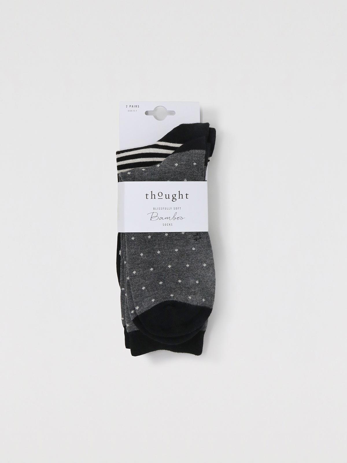 Everett Spot Sock Pack - Multi - Thought Clothing UK