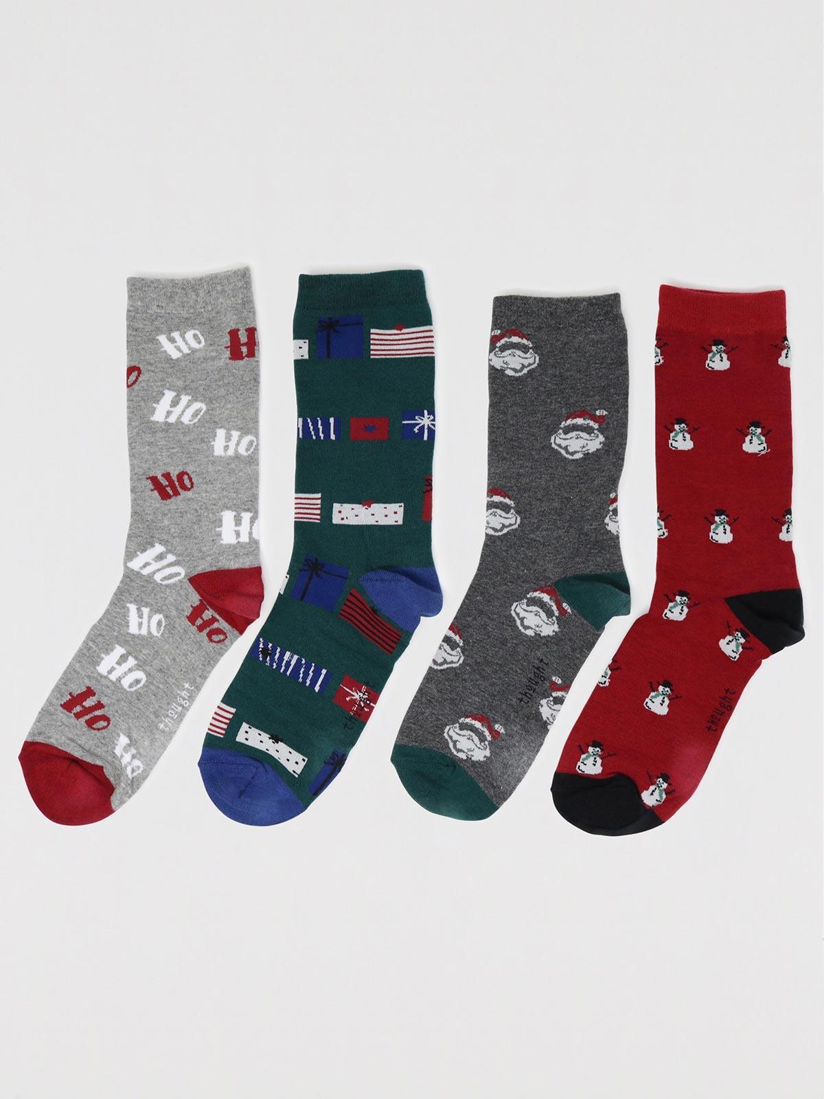 Talton Christmas Sock Box - Multi - Thought Clothing UK