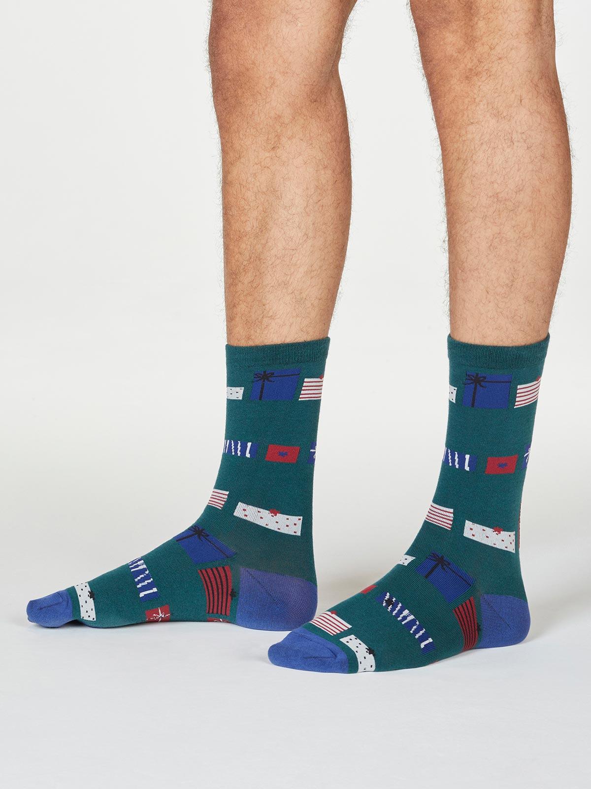 Talton Christmas Sock Box - Multi - Thought Clothing UK