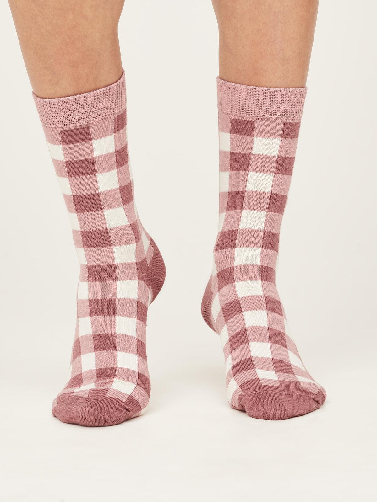 Strawberries & Cream Picnic Pack Of 3 Socks - Multi - Thought Clothing UK