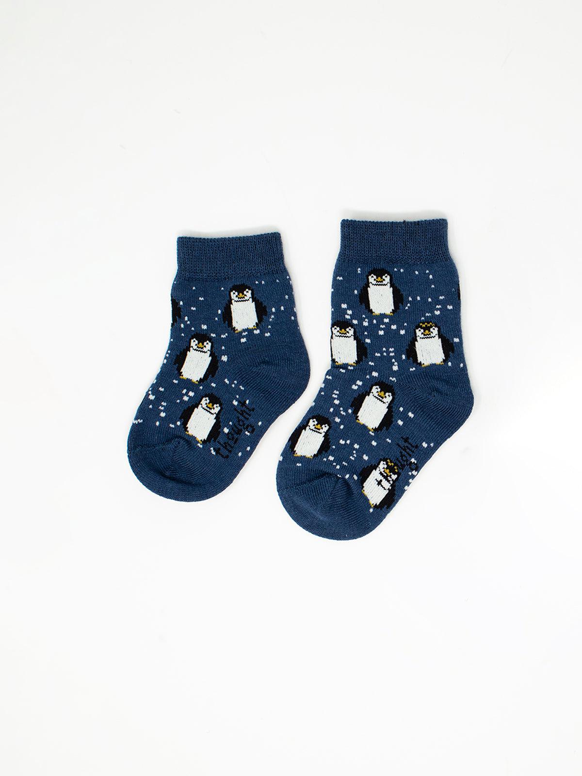 Baby & Me Dona Bamboo Penguin Socks - Thought Clothing UK