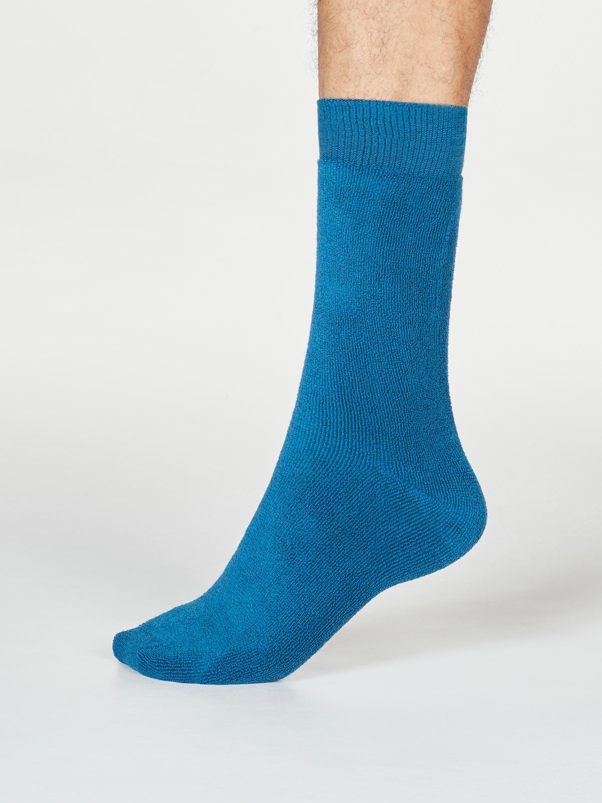 Walker Socks - Ink Blue - Thought Clothing UK