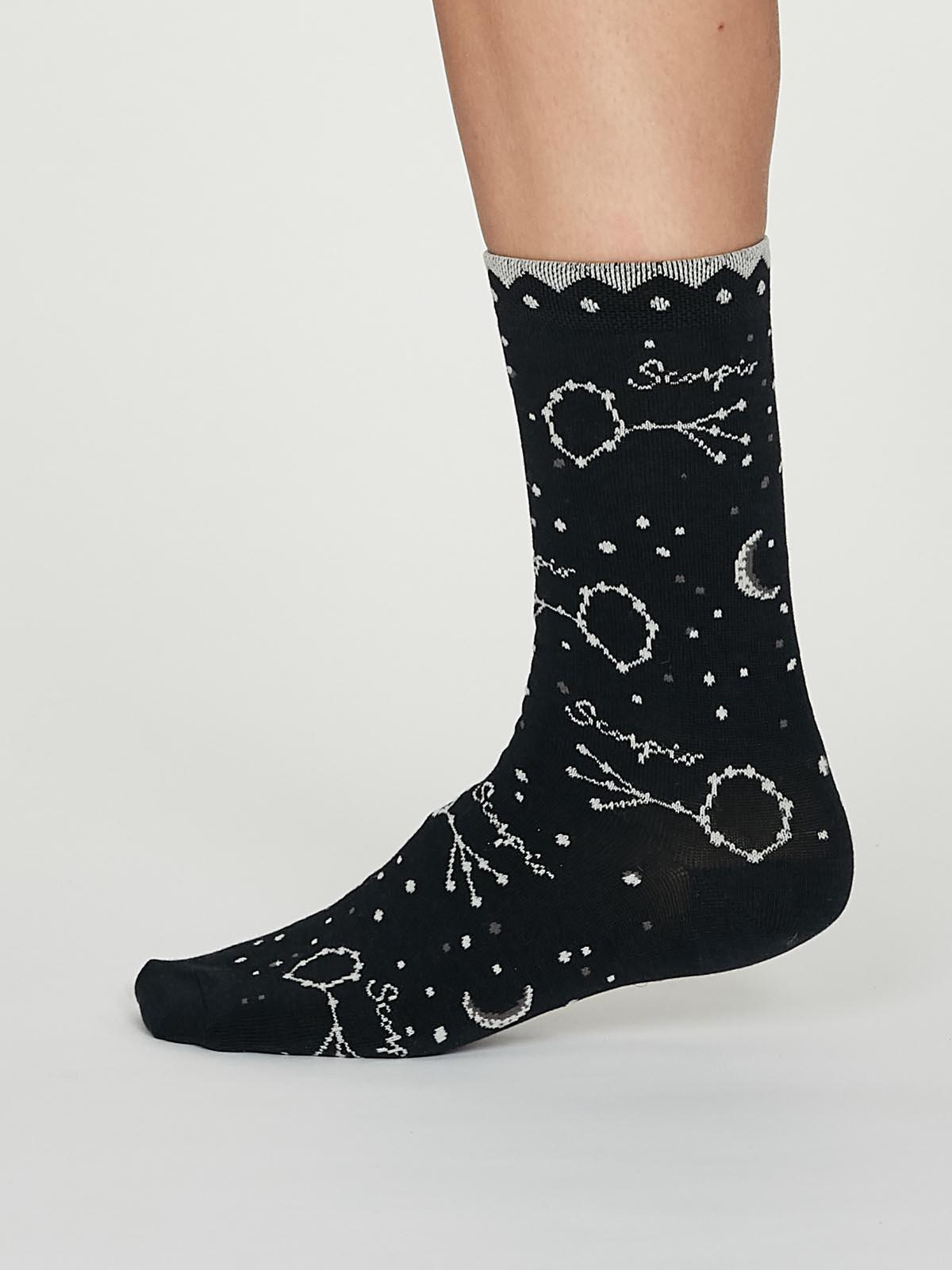 Scorpio Zodiac Bamboo Organic Cotton Horoscope Star Sign Socks - Thought Clothing UK