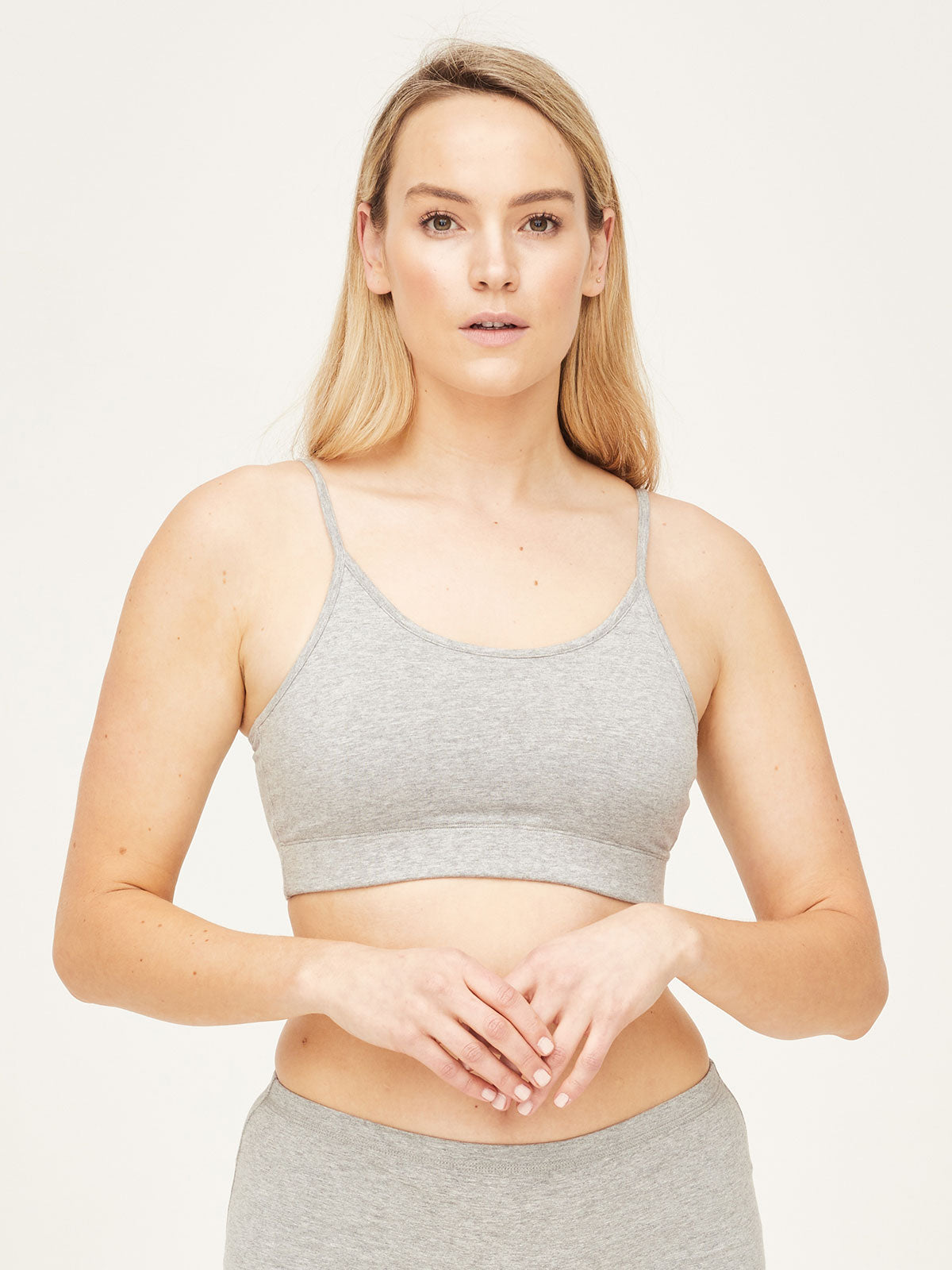 Eva Black Organic Cotton Pointelle Jersey Bralette – Ayten Gasson