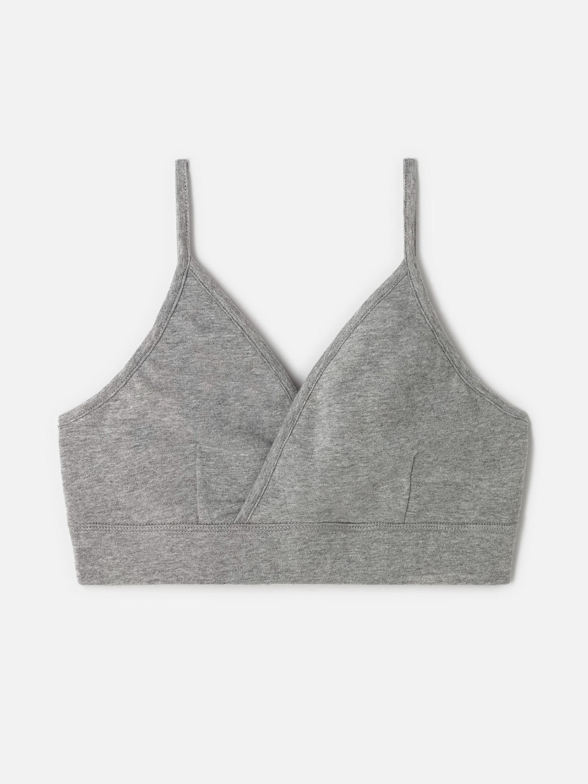 Forever 21 Women's Organically Grown Cotton Triangle Bralette in