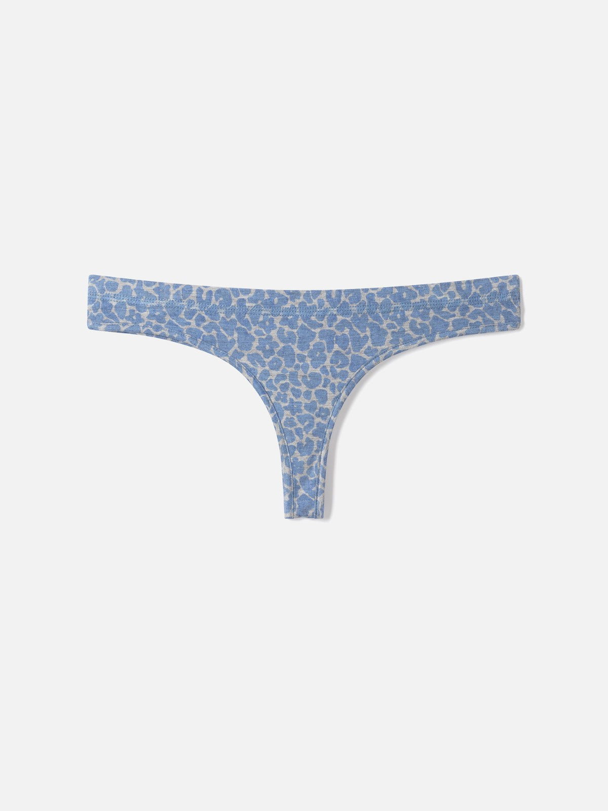 Esmeray Bamboo Thong - Periwinkle Blue