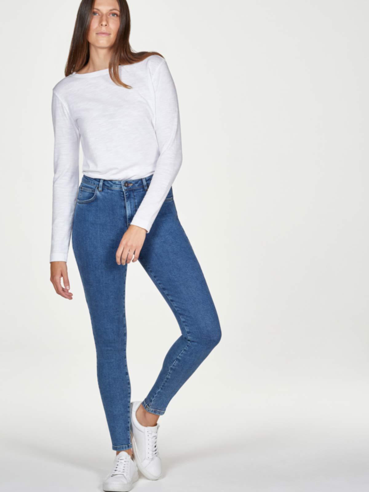 Essential GOTS Organic Cotton Skinny Jeans - Thought Clothing UK