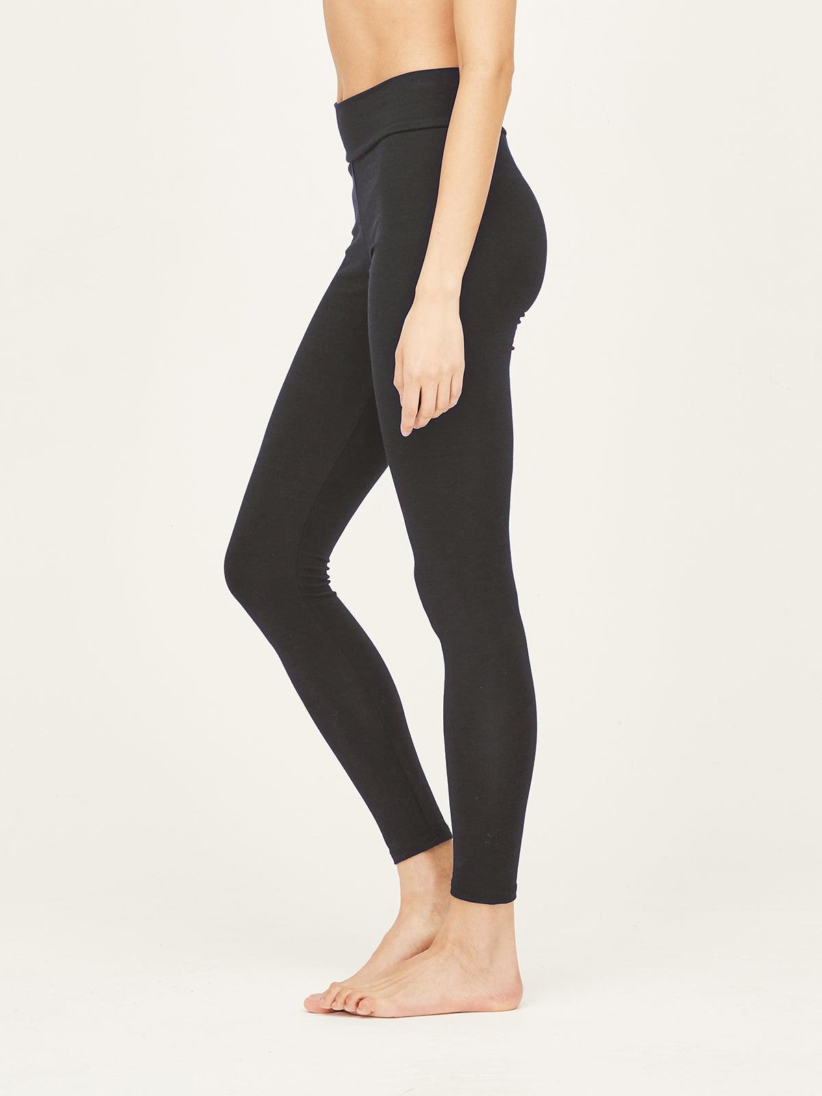 Essential Bamboo Organic Cotton Thick Leggings - Thought Clothing UK