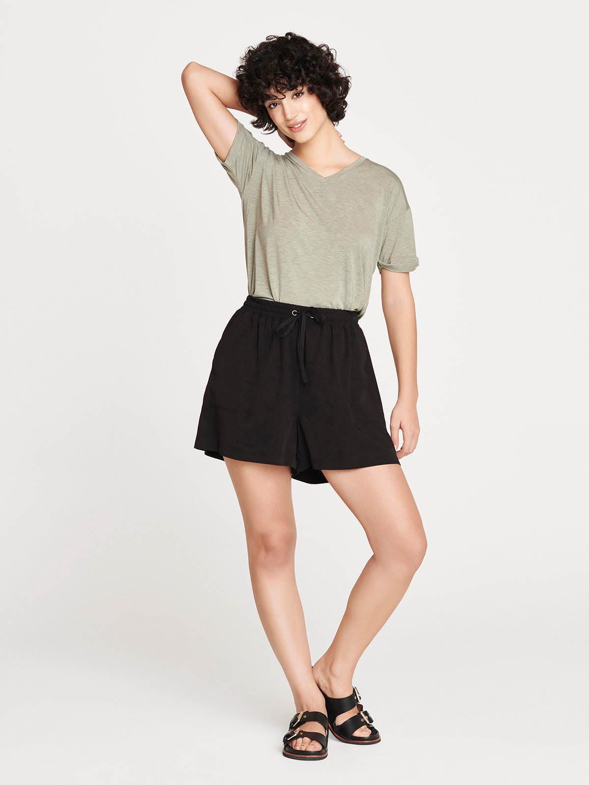 Womens on sale tencel shorts