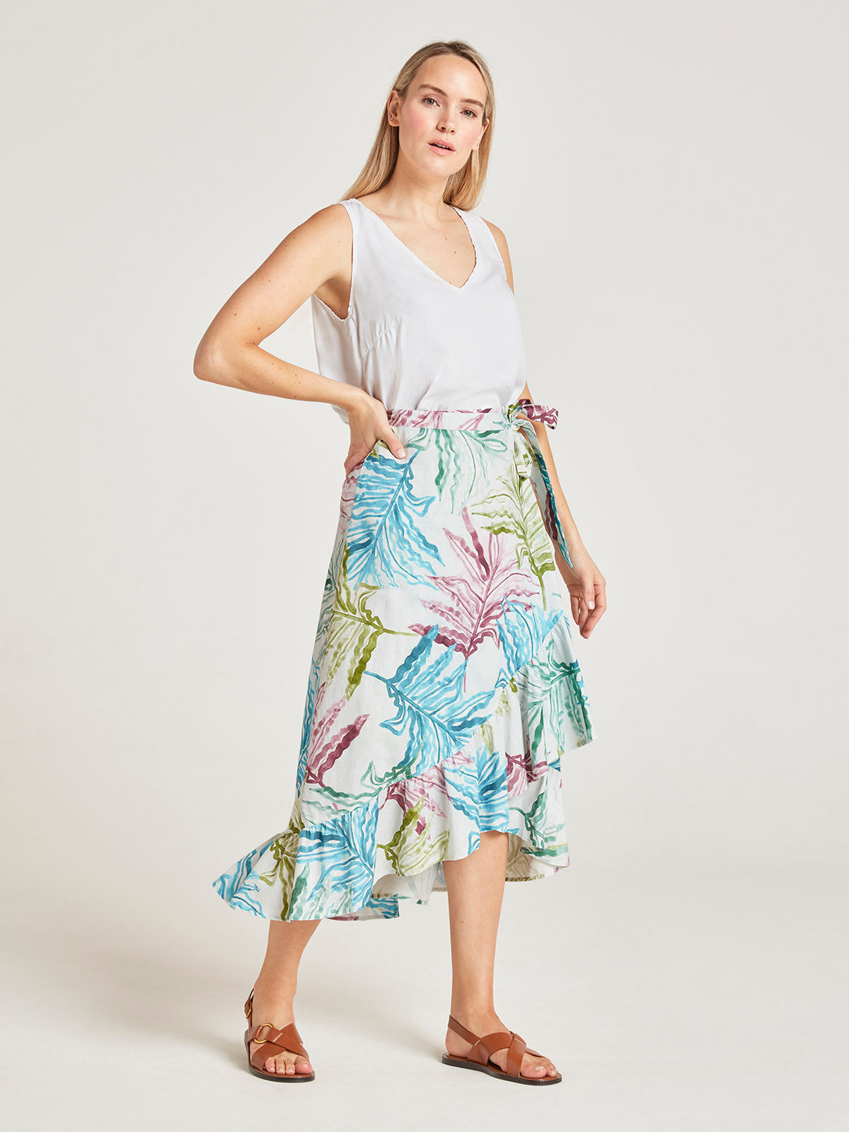 Buy Jedzebel Magic Skirt Selection  Long Silk Wrap SkirtTopDress All in  One Silk Sari Skirts A1096 at Amazonin
