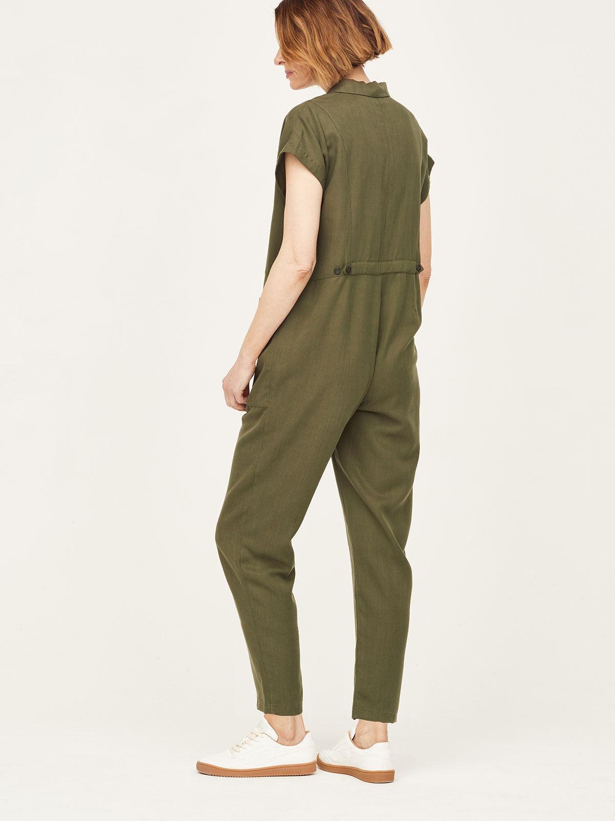The Easy Tencel™ Utility Romper - Thought Clothing UK