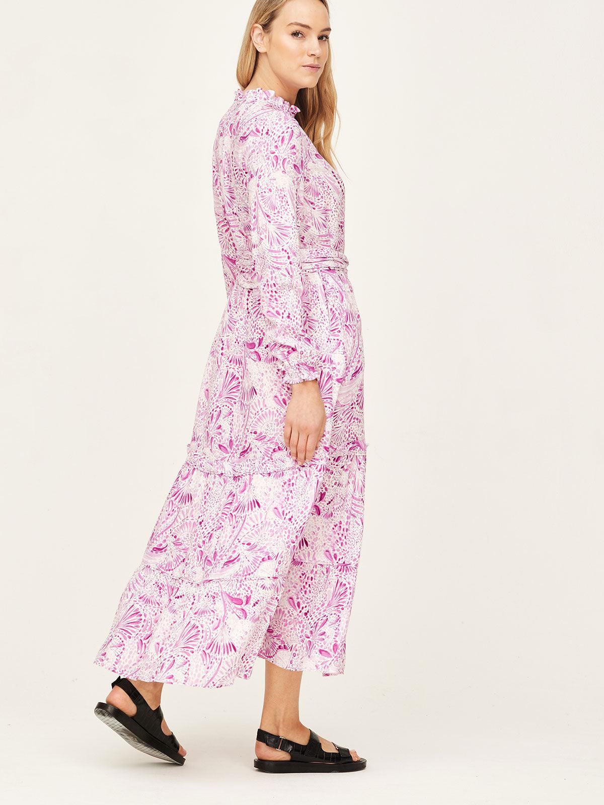 Portobello Tencel™  Floral Maxi Dress - Thought Clothing UK