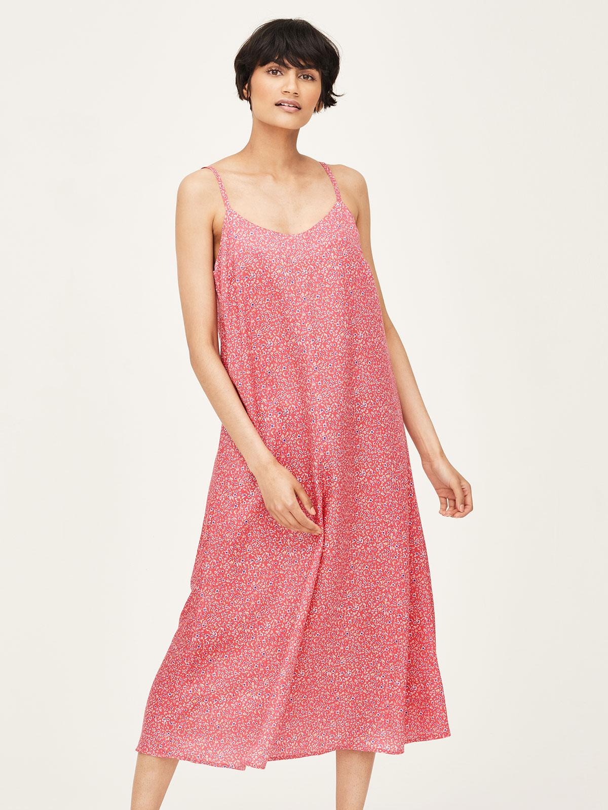 Miriam Cami Dress - Berry Pink - Thought Clothing UK