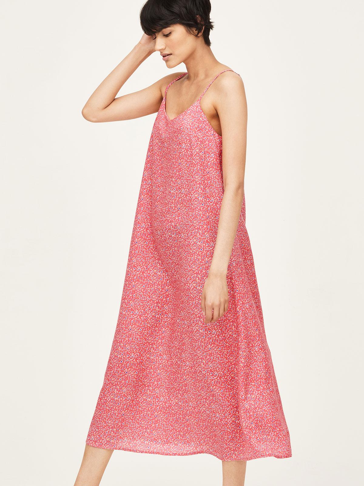 Miriam Cami Dress - Berry Pink - Thought Clothing UK