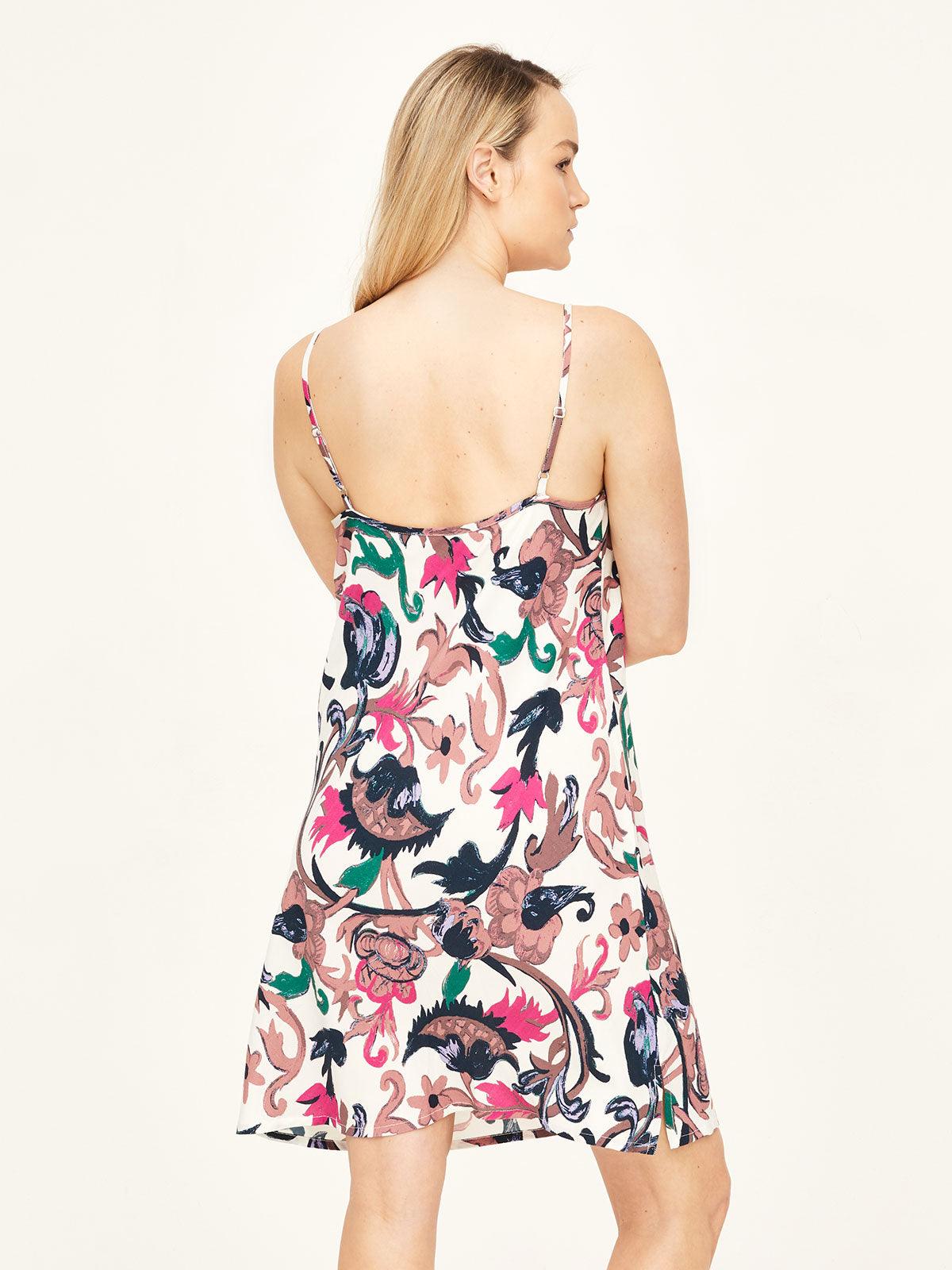 Romeshka Ecovero™  Printed Slip Night Dress - Thought Clothing UK