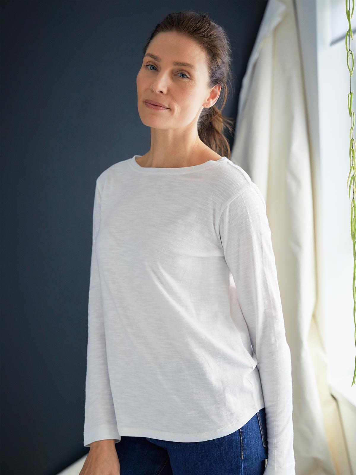 Fairtrade Organic Cotton Long Sleeve Top - Thought Clothing UK
