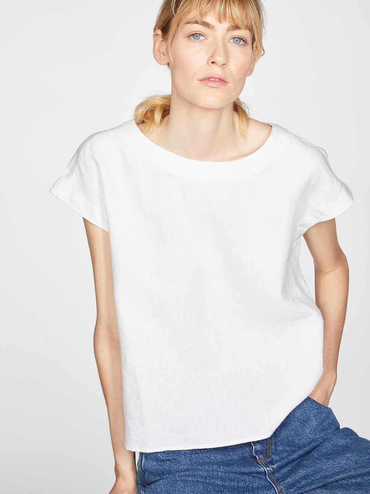 The Perfect Hemp Short Sleeve Shell Top - Thought Clothing UK