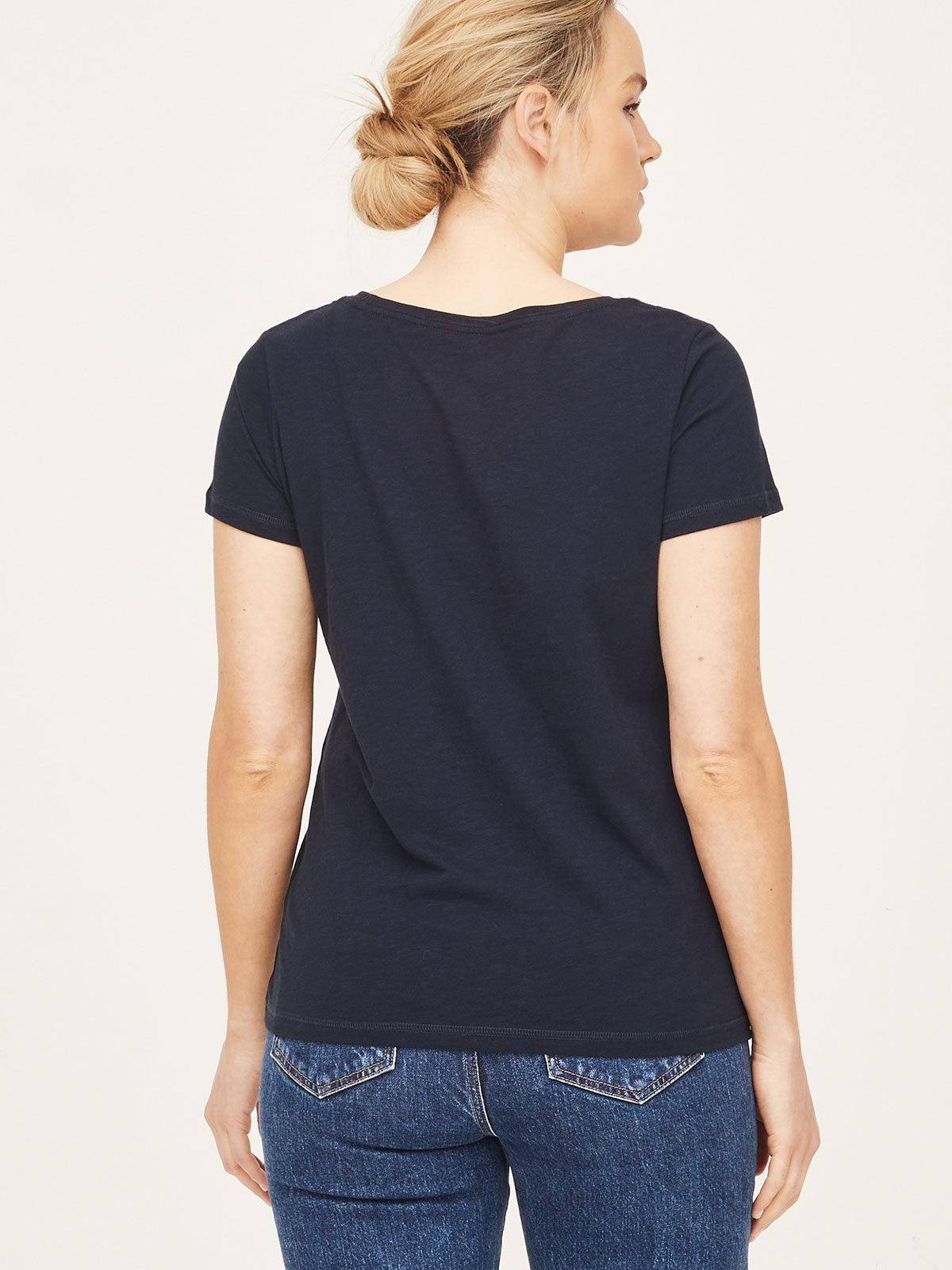Fairtrade Organic Cotton Short Sleeve T-shirt - Navy