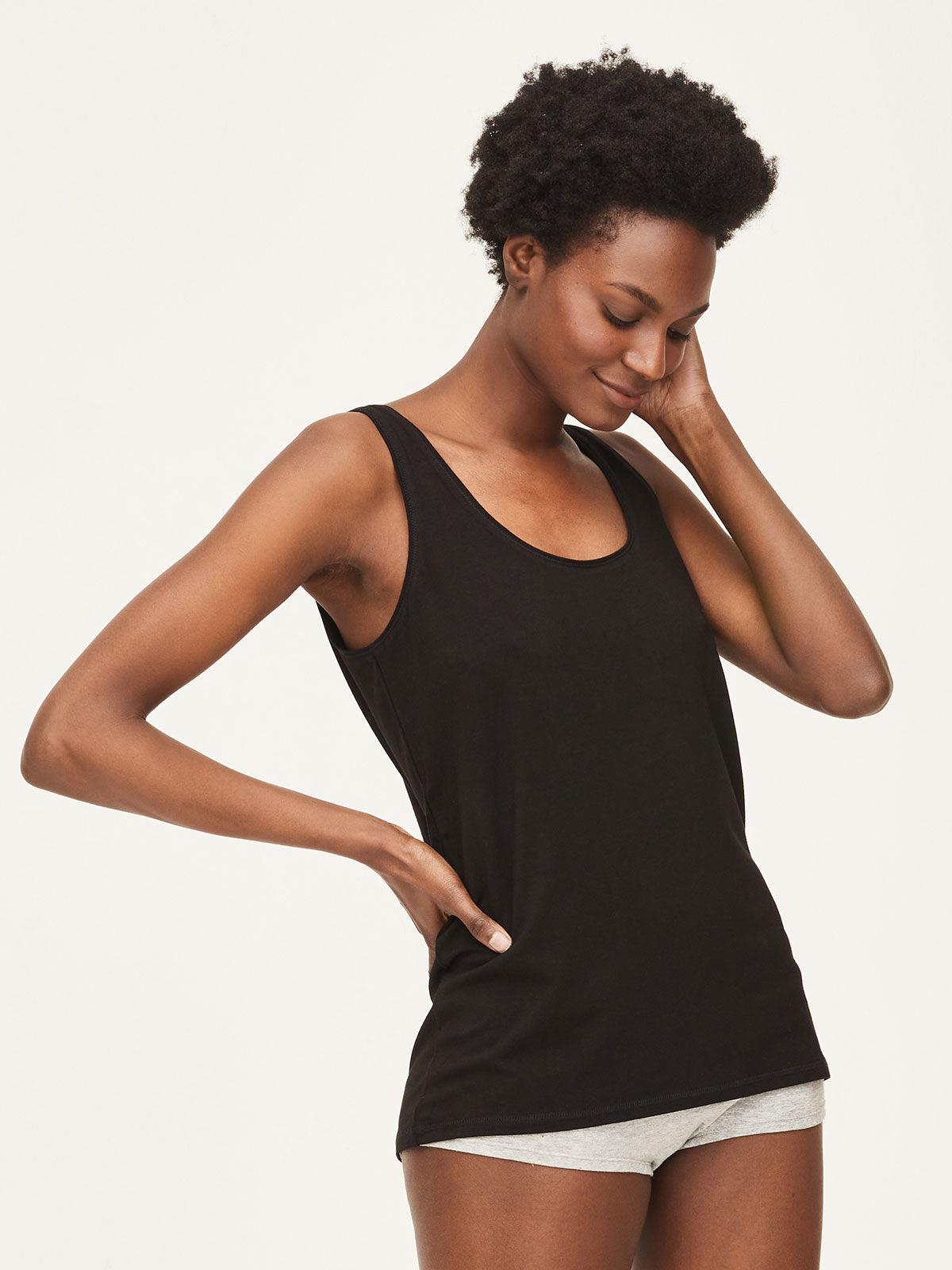 The Bamboo Base Layer Vest Top - Thought Clothing UK