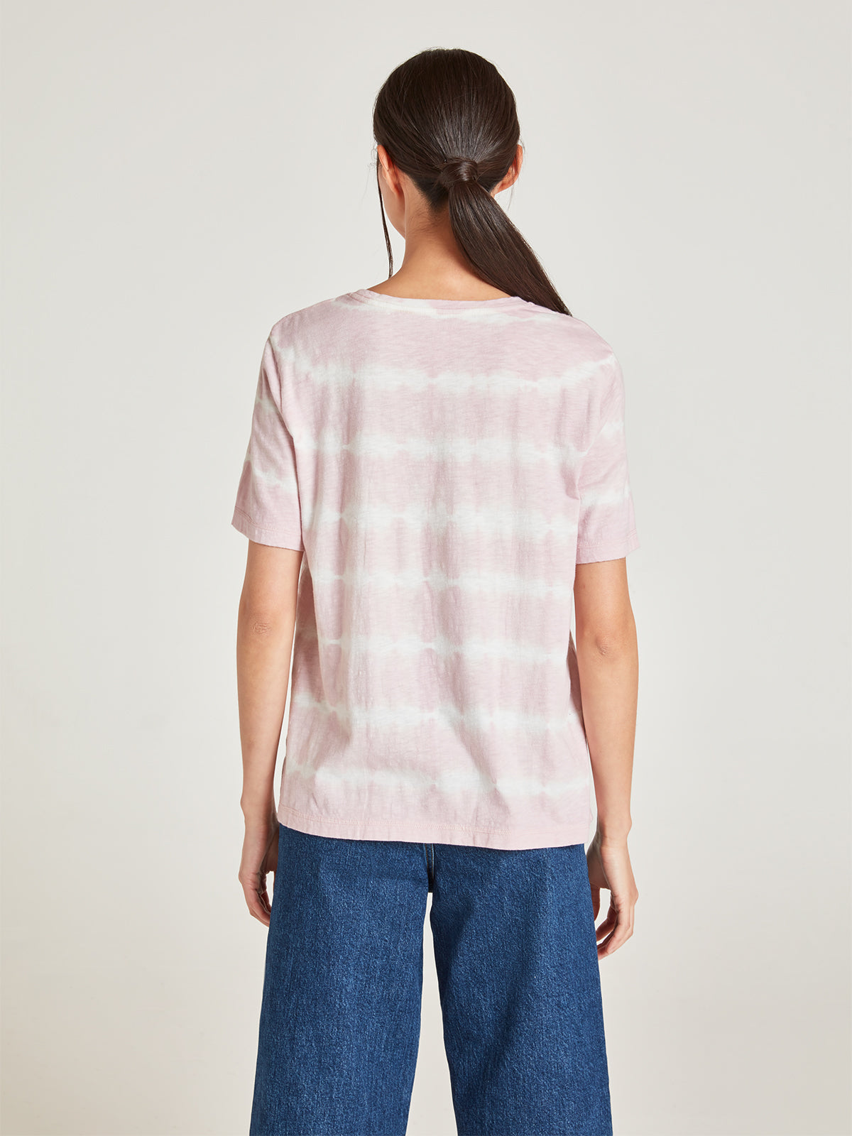 Fairtrade Organic Cotton Tie Dyed T-Shirt - Orchid Pink