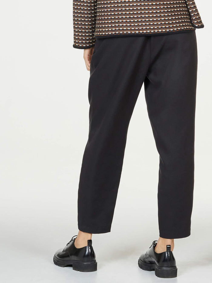 Kittie Tencel™ Wool Pleated Trouser